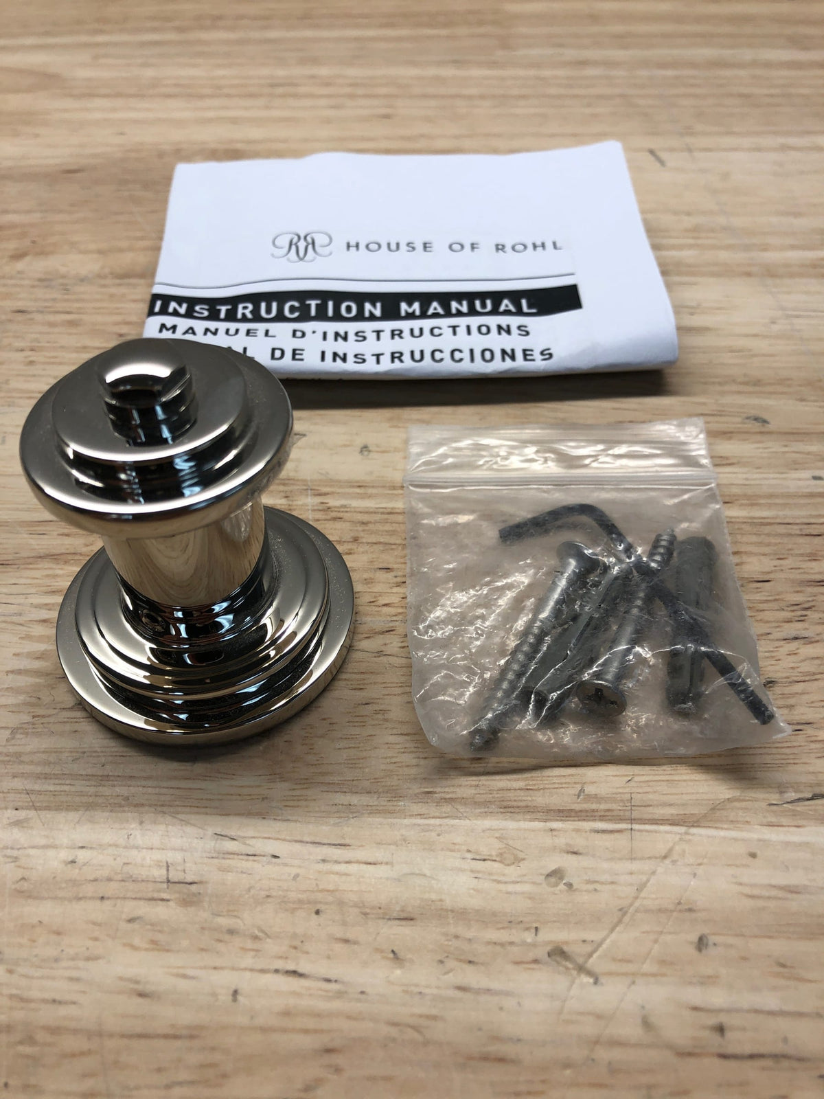 Perrin and Rowe U.AR25WRHPN Armstrong Robe Hook - Polished Nickel