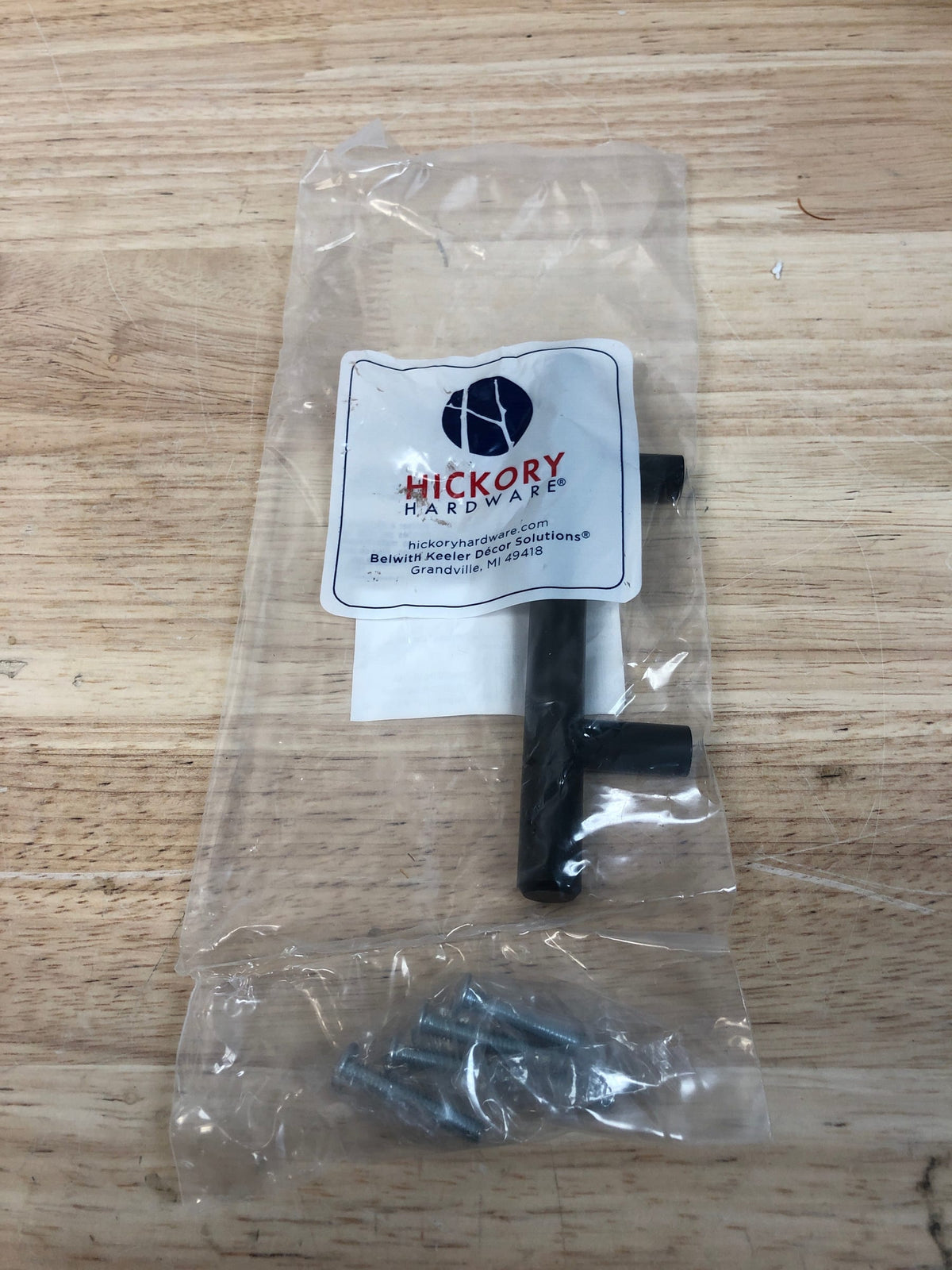 Hickory Hardware HH075592-MB Bar Pulls 2-1/2" Center to Center Contemporary Round Bar Cabinet Handle / Drawer Bar Pull - Matte Black