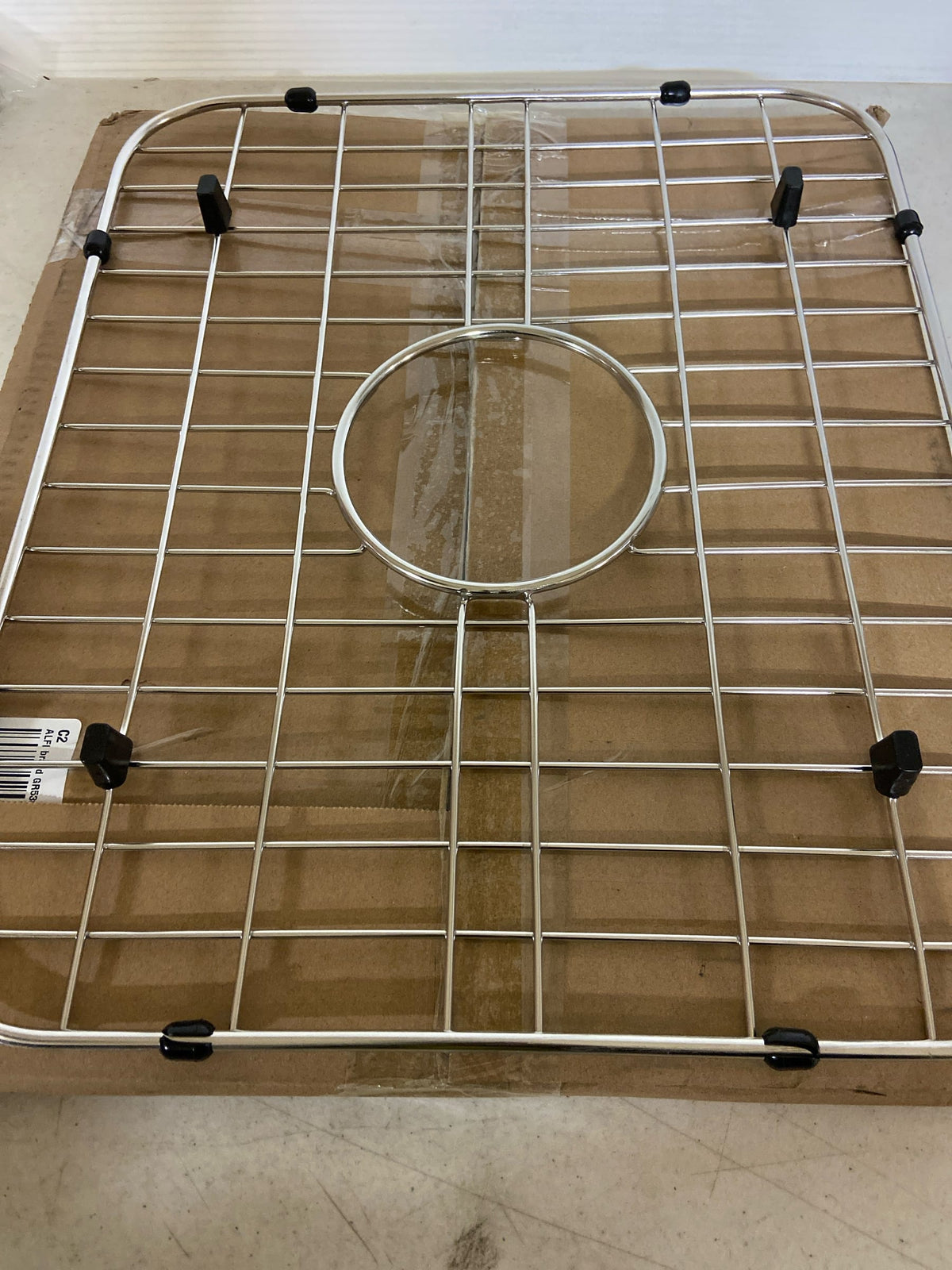ALFI brand GR538 Solid Stainless Steel Kitchen Sink Grid