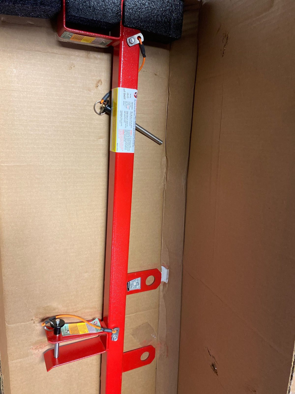 1010 Super Anchor Safety Safety Bar, 24" OC x 48" Length