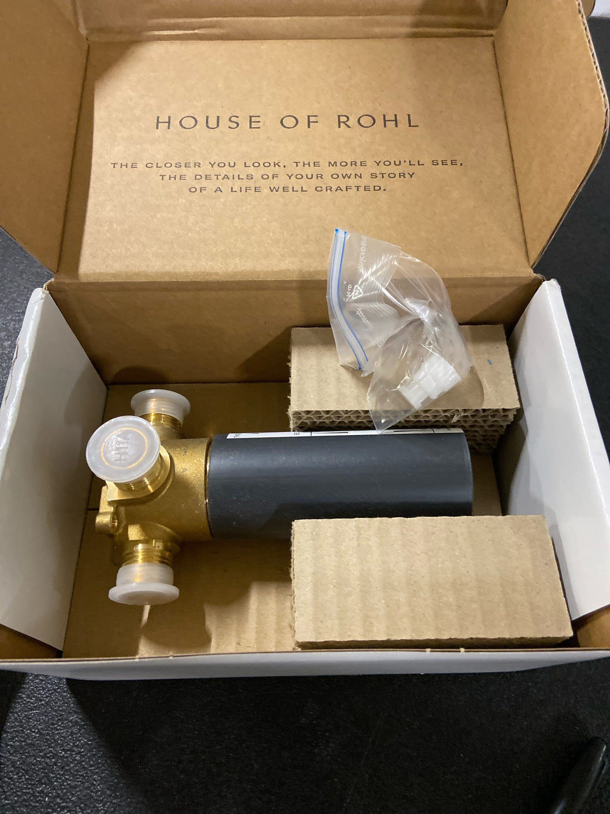 Rohl R1062BO 4-Port, 3-Way Dedicated Diverter Rough-In Valve - N/A