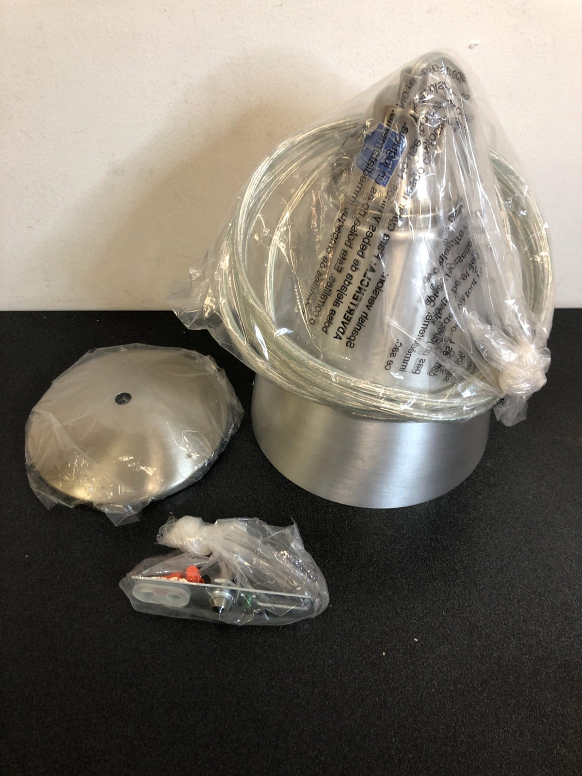 Progress Lighting P5175-0930K9 Pure Single Light 7" Wide LED Mini Pendant - Brushed Nickel