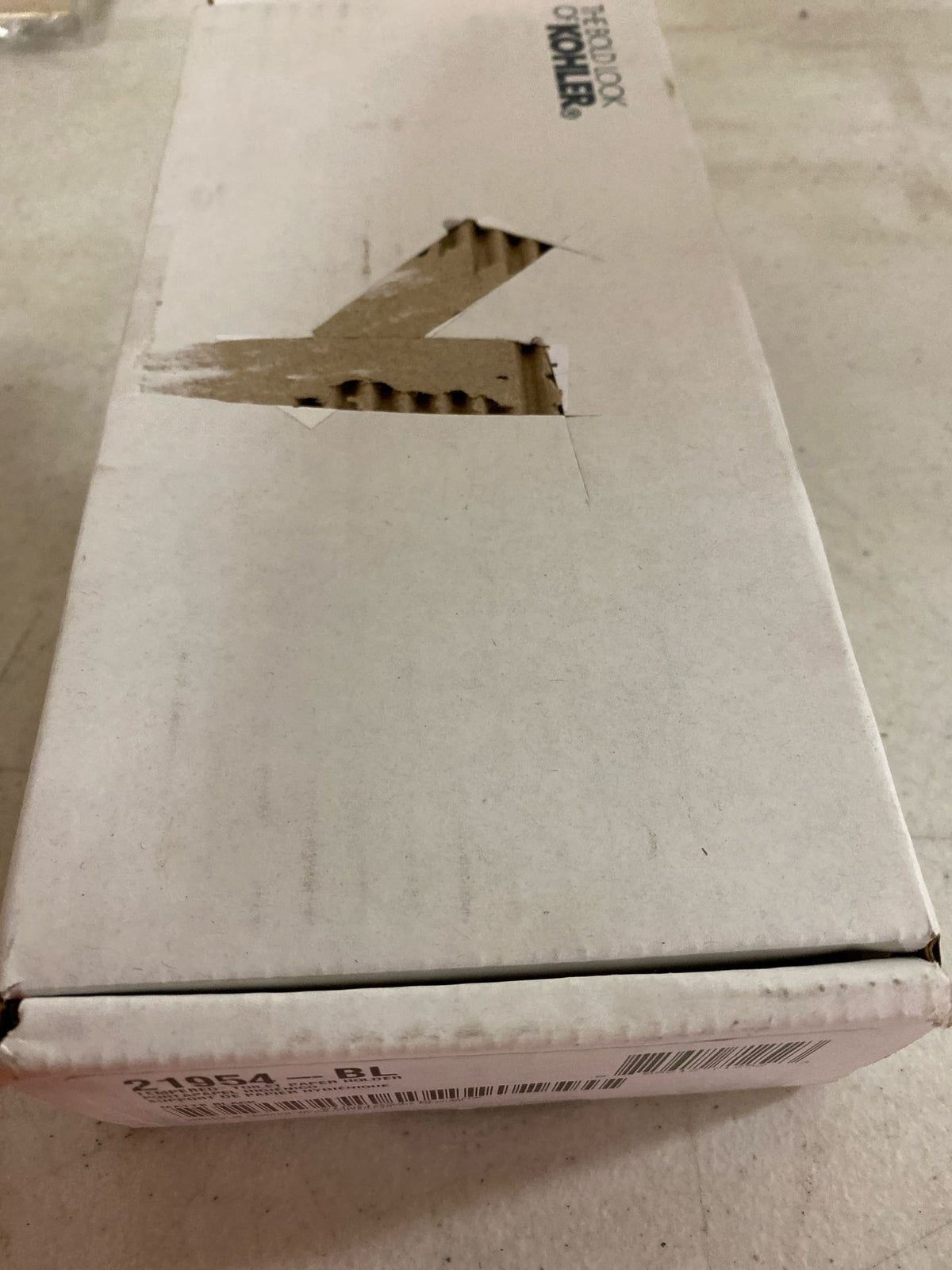Kohler Tempered Pivoting Double Post Tissue Holder