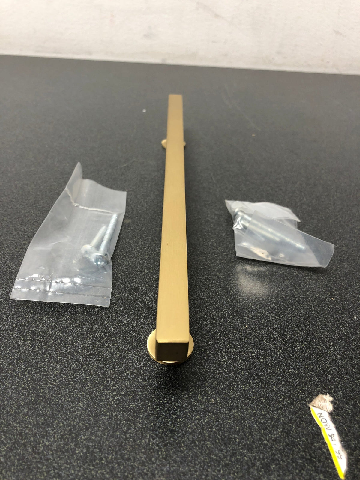 Signature Hardware 450393 10" Diehl Adjustable Brass Cabinet Pull - Satin Brass
