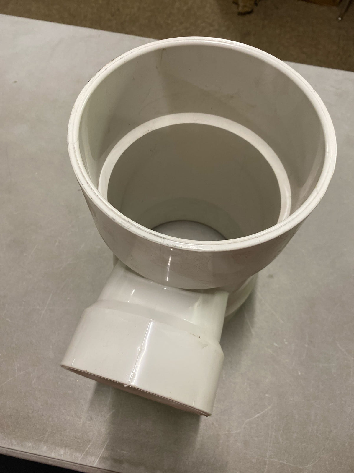 CHARLOTTE PIPE 6 x 6 x 4 DWV SANITARY TEE REDUCING DWV (DRAIN, WASTE AND VENT) (1 Unit Piece)