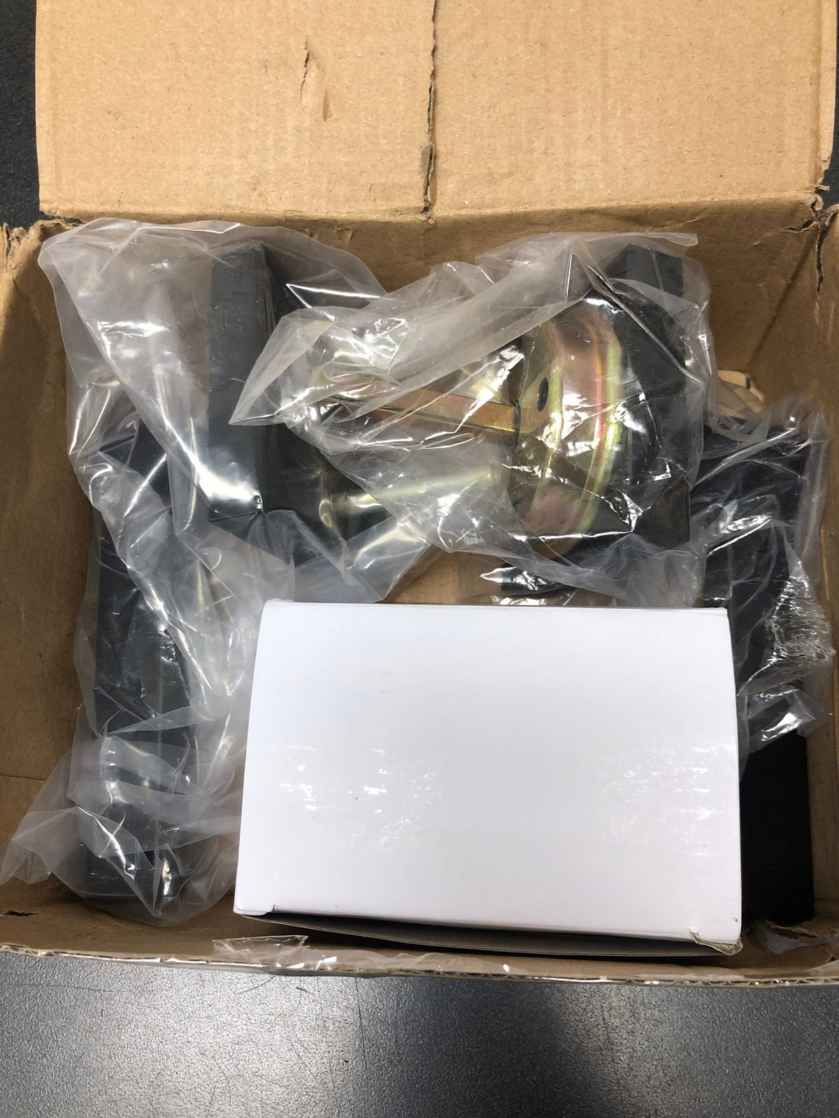 Miseno MLK4022ORB Lorton Flat Bar Passage Door Lever Set - Oil Rubbed Bronze