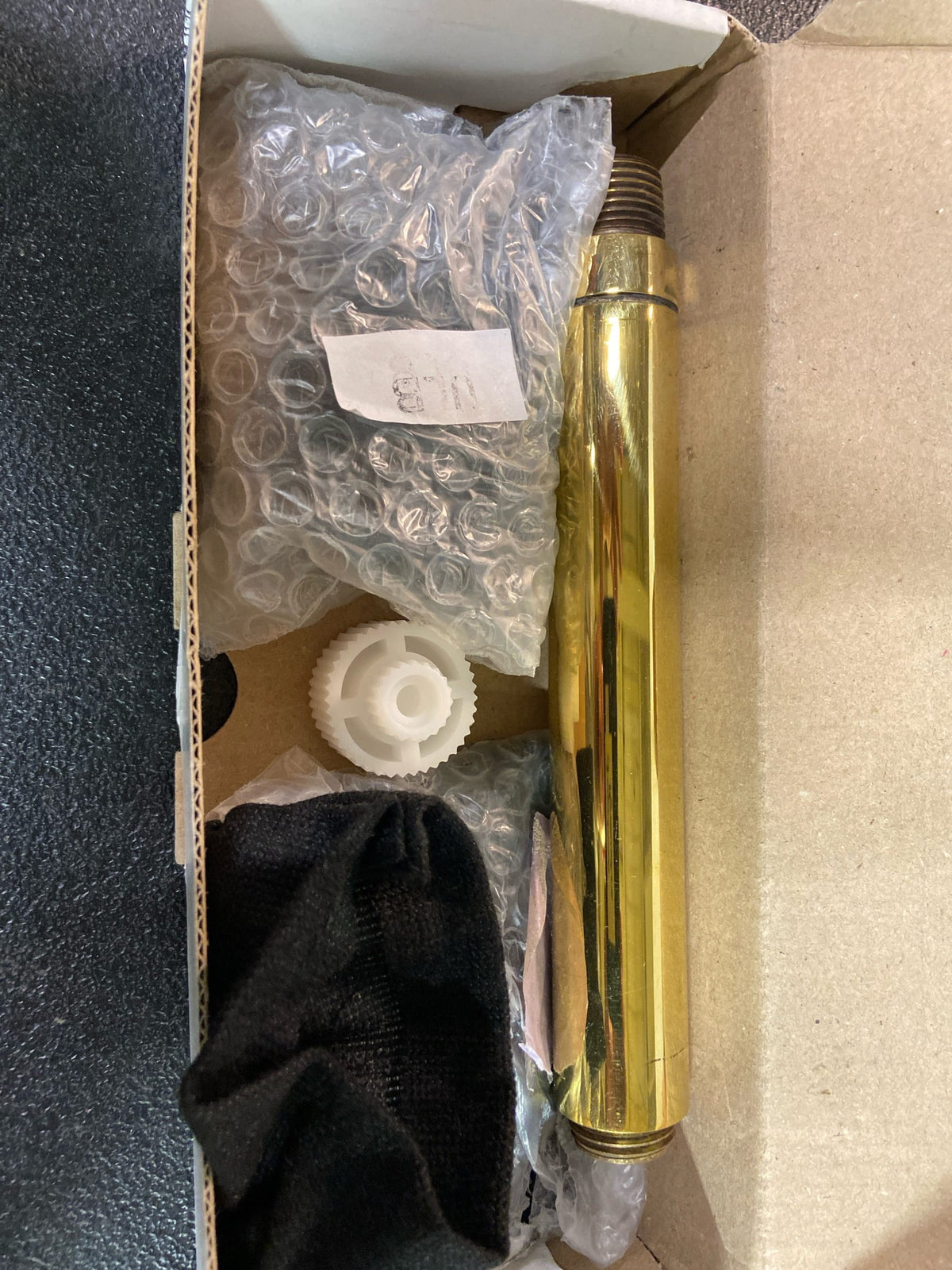 Rohl 1505/6ULB Shower 6-11/16" Ceiling Mounted Shower Arm and Flange - Unlacquered Brass (Living Finish)