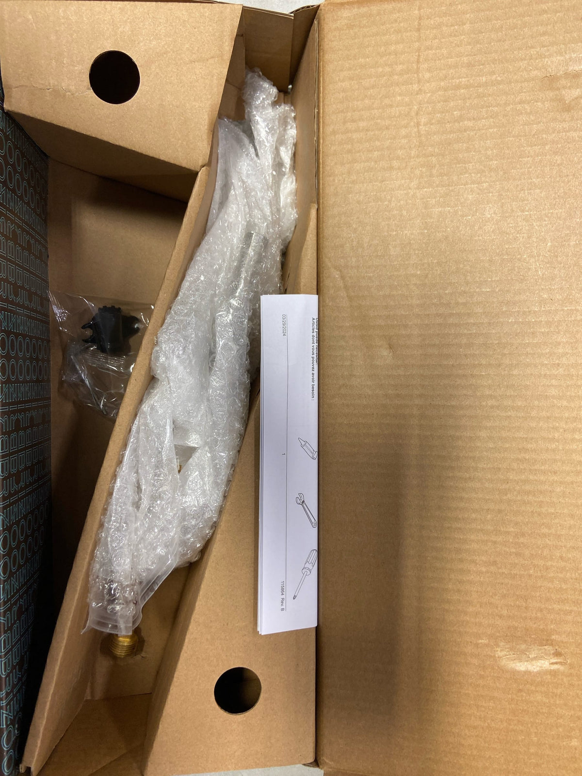 Brizo 65065LF-NK Beauclere 1.2 GPM Single Hole Bathroom Faucet - Less Drain Assembly - Luxe Nickel