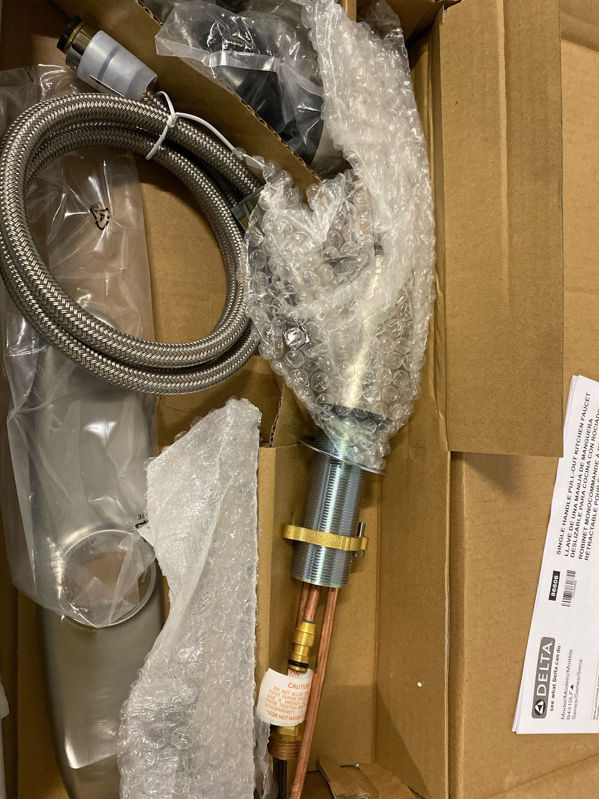 DELTA FAUCET B4310LF-SS, 8.75 x 10.75 x 8.75 inches, Stainless