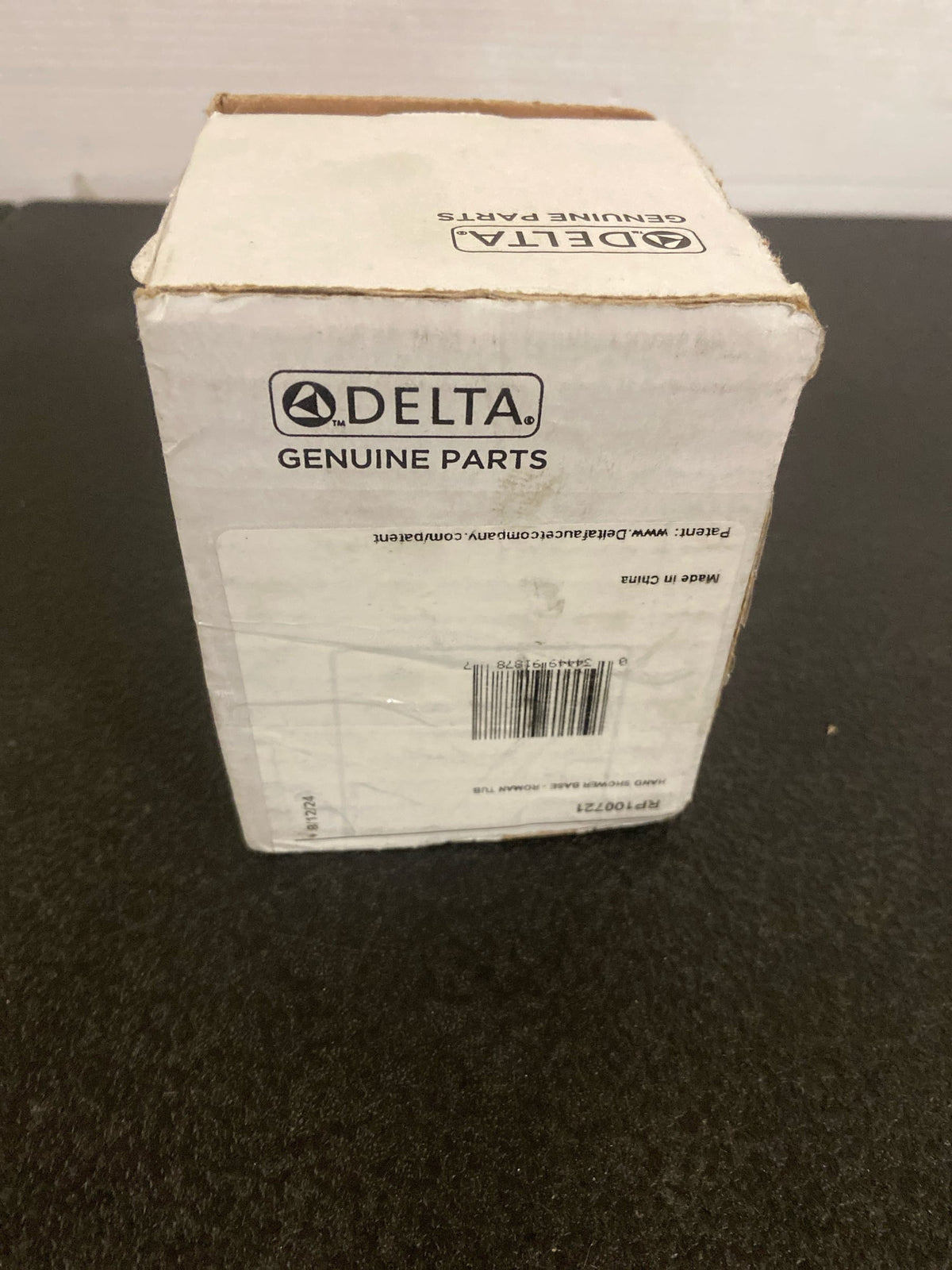 Delta RP100721KS Bowery Hand Shower Base for Deck Mounted Roman Tub Faucet - Black Stainless