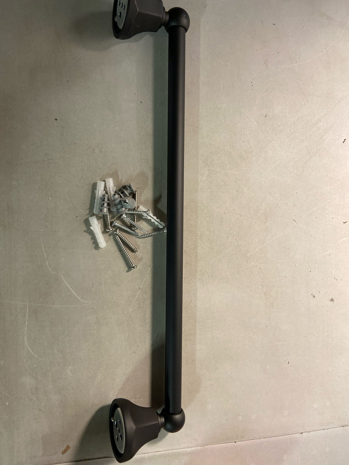 Rohl We1/18 Wellsford 18" Towel Bar Matte Black