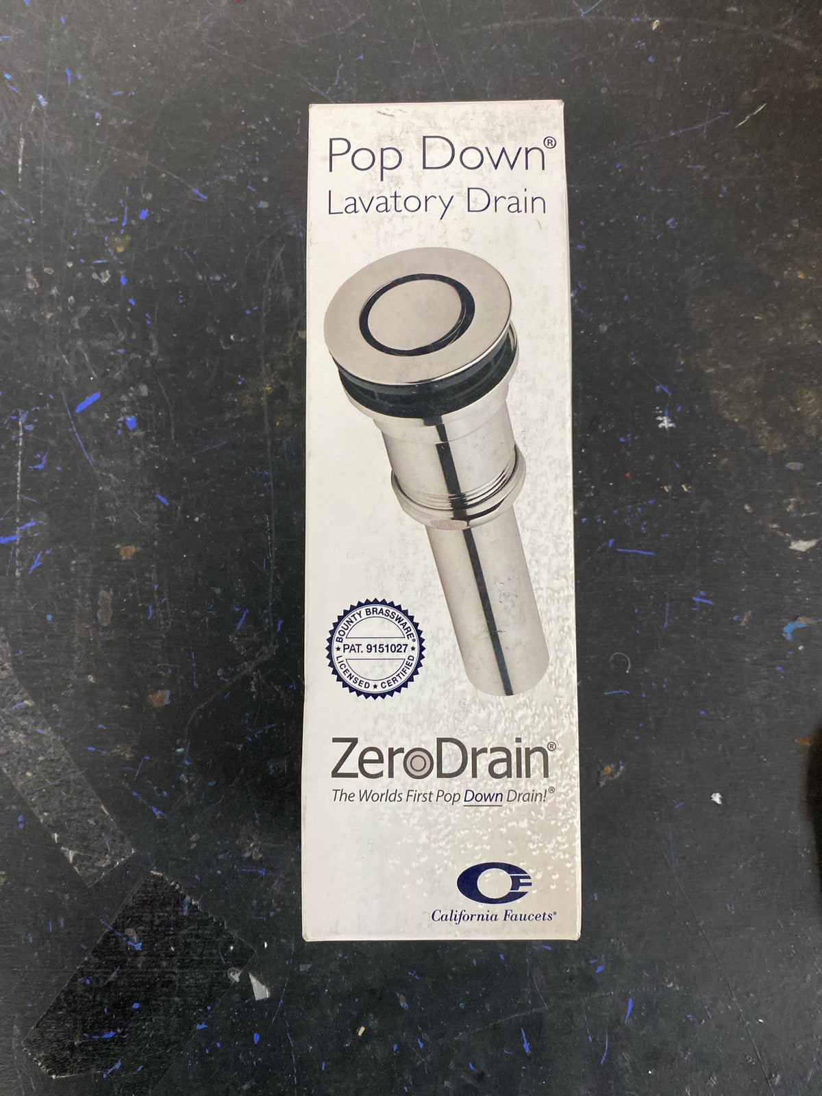 California Faucets 9050ZB-ORB ZeroDrain Pop-Down Style Lavatory Drain Assembly with 2-1/4" Diameter Flange - Oil Rubbed Bronze