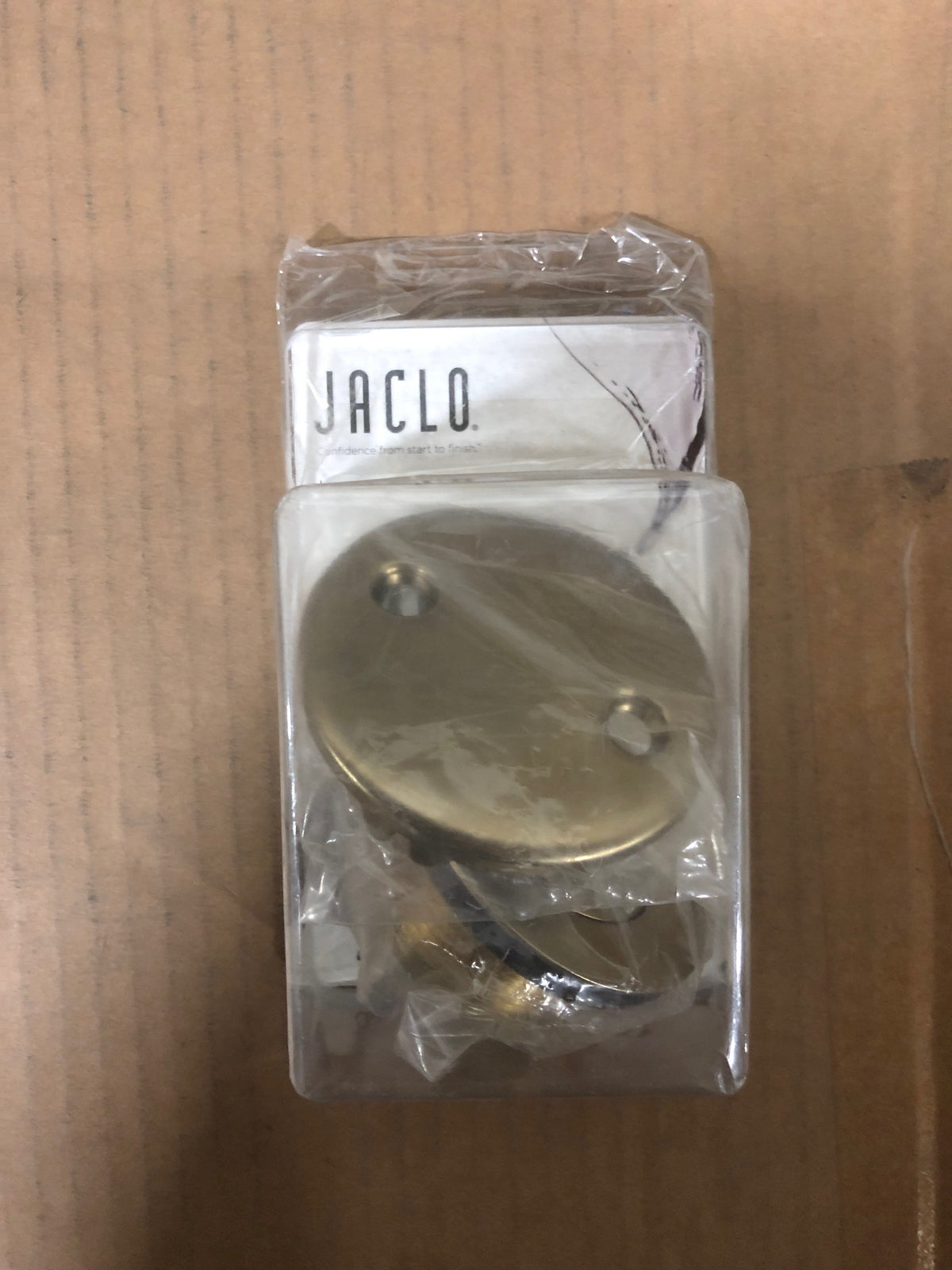 Jaclo 542-ORB Lift and Turn Tub Drain Strainer with Faceplate (Two Hole) - Oil-Rubbed Bronze