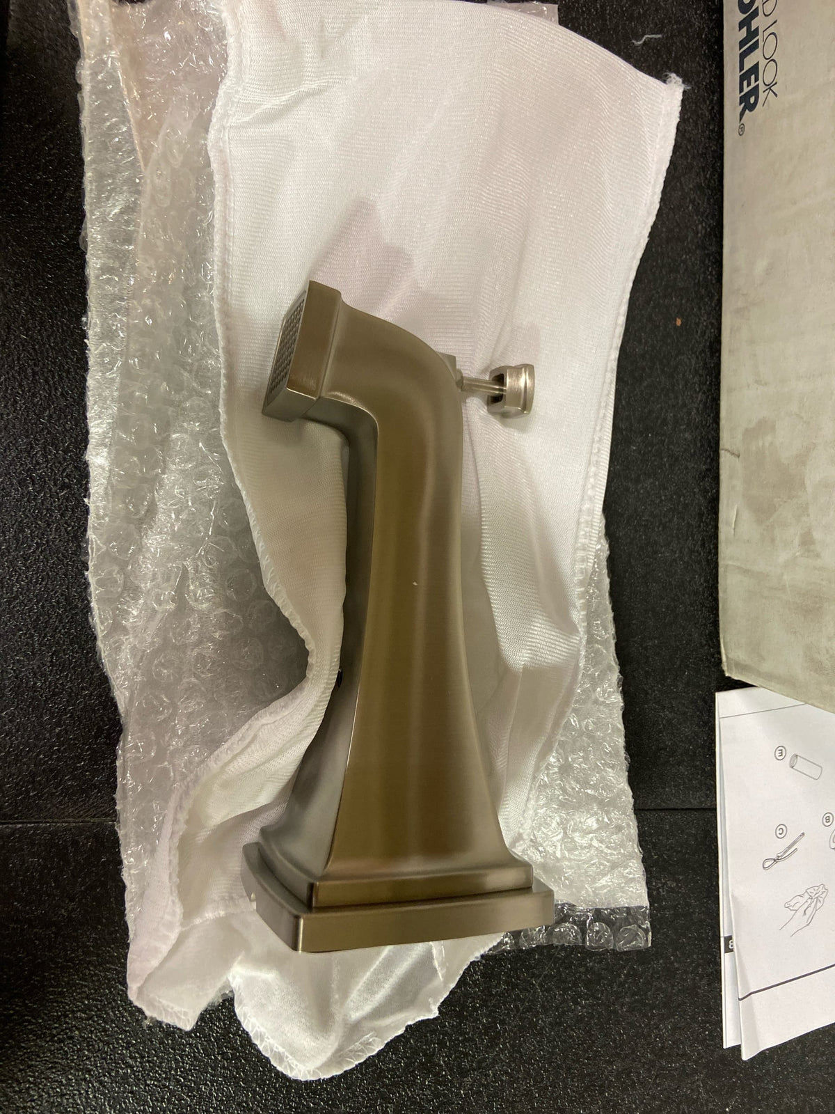 Kohler K-TS27403-4-BN Riff Tub and Shower Trim Package with 2.5 GPM Single Function Shower Head - Vibrant Brushed Nickel