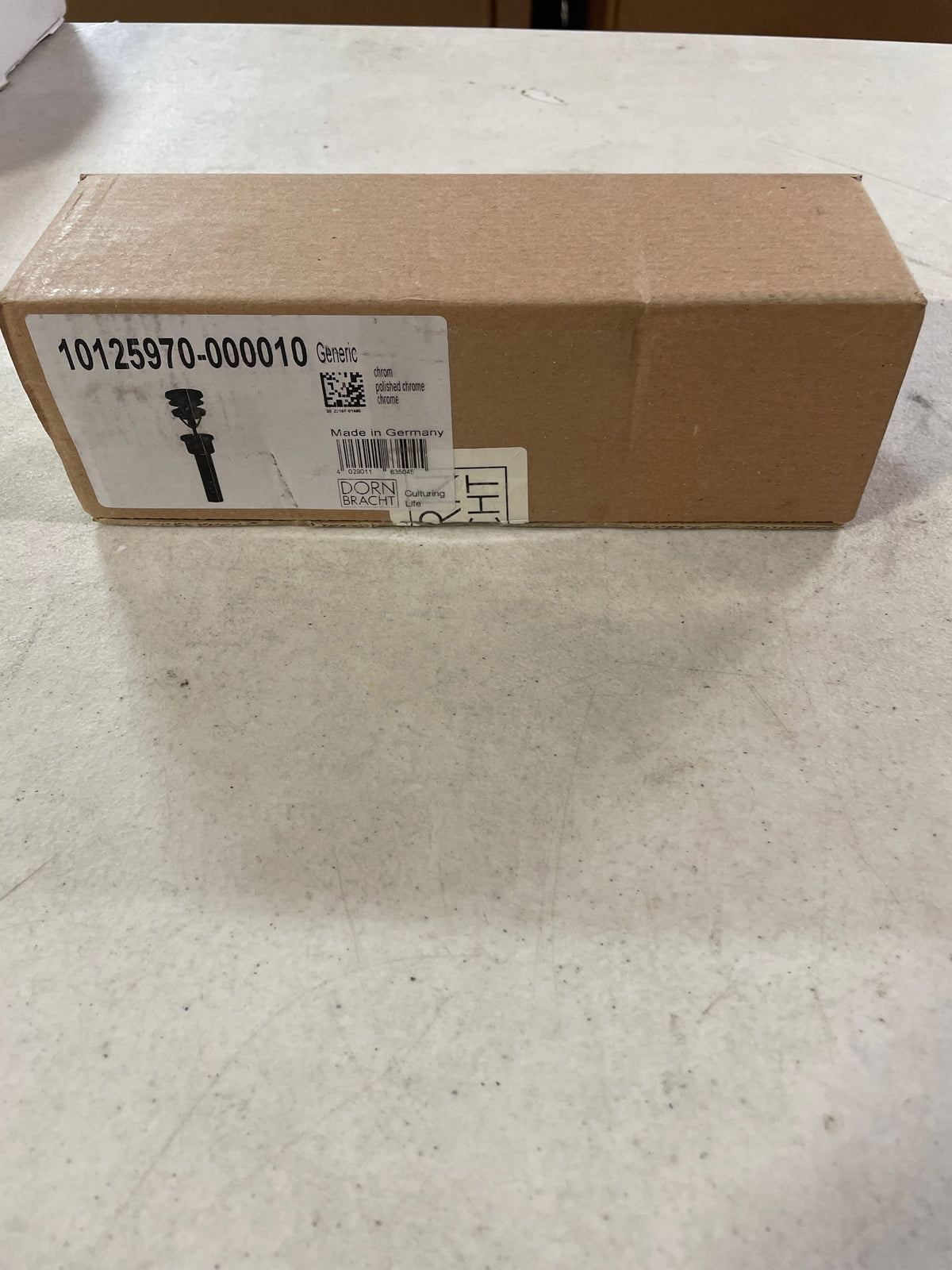 Dornbracht 10125970-000010 - Pop-up waste with push fastening