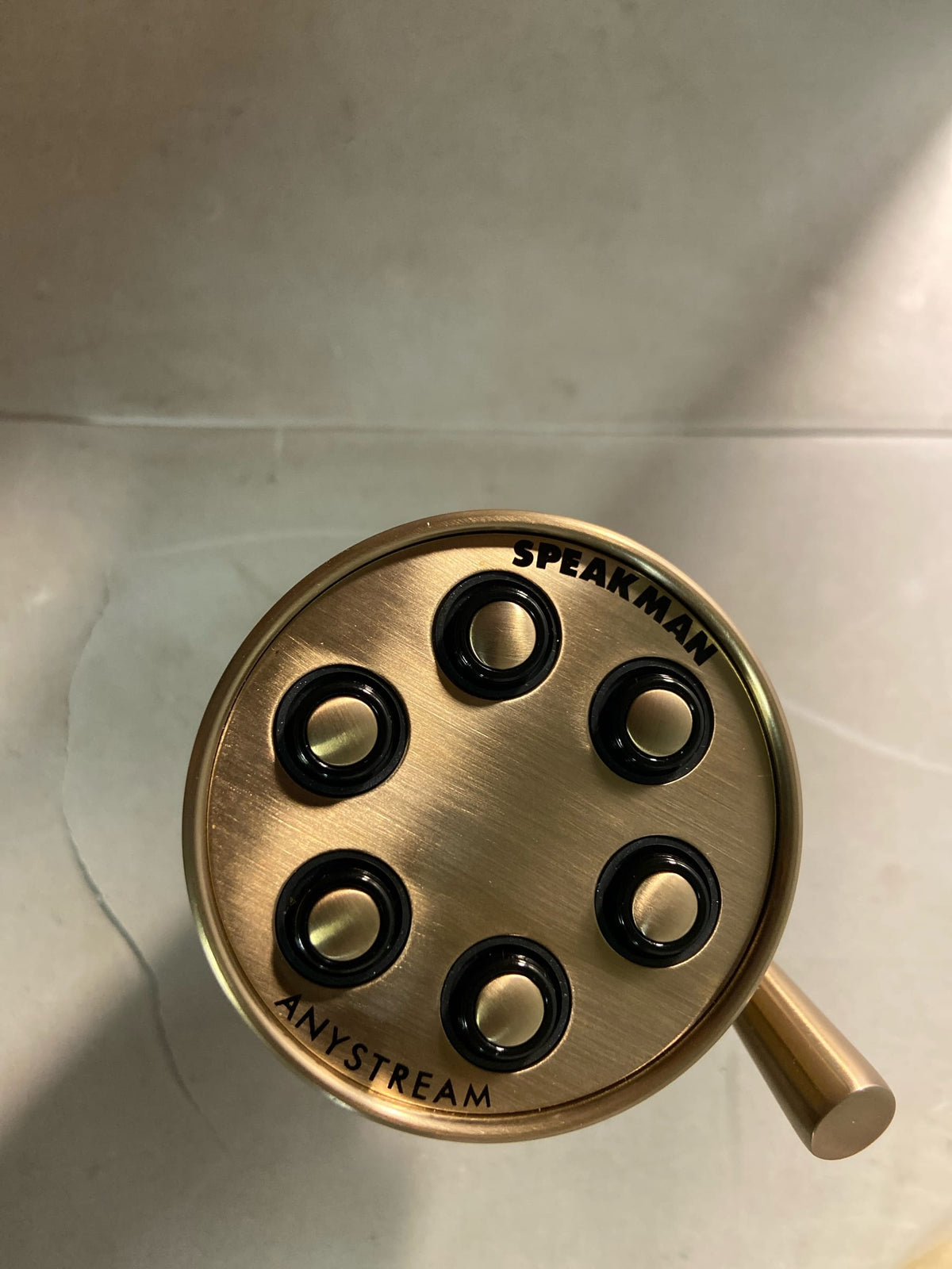 Speakman S-2252-BBZ Icon 2.5 GPM Multi Function Shower Head - Brushed Bronze