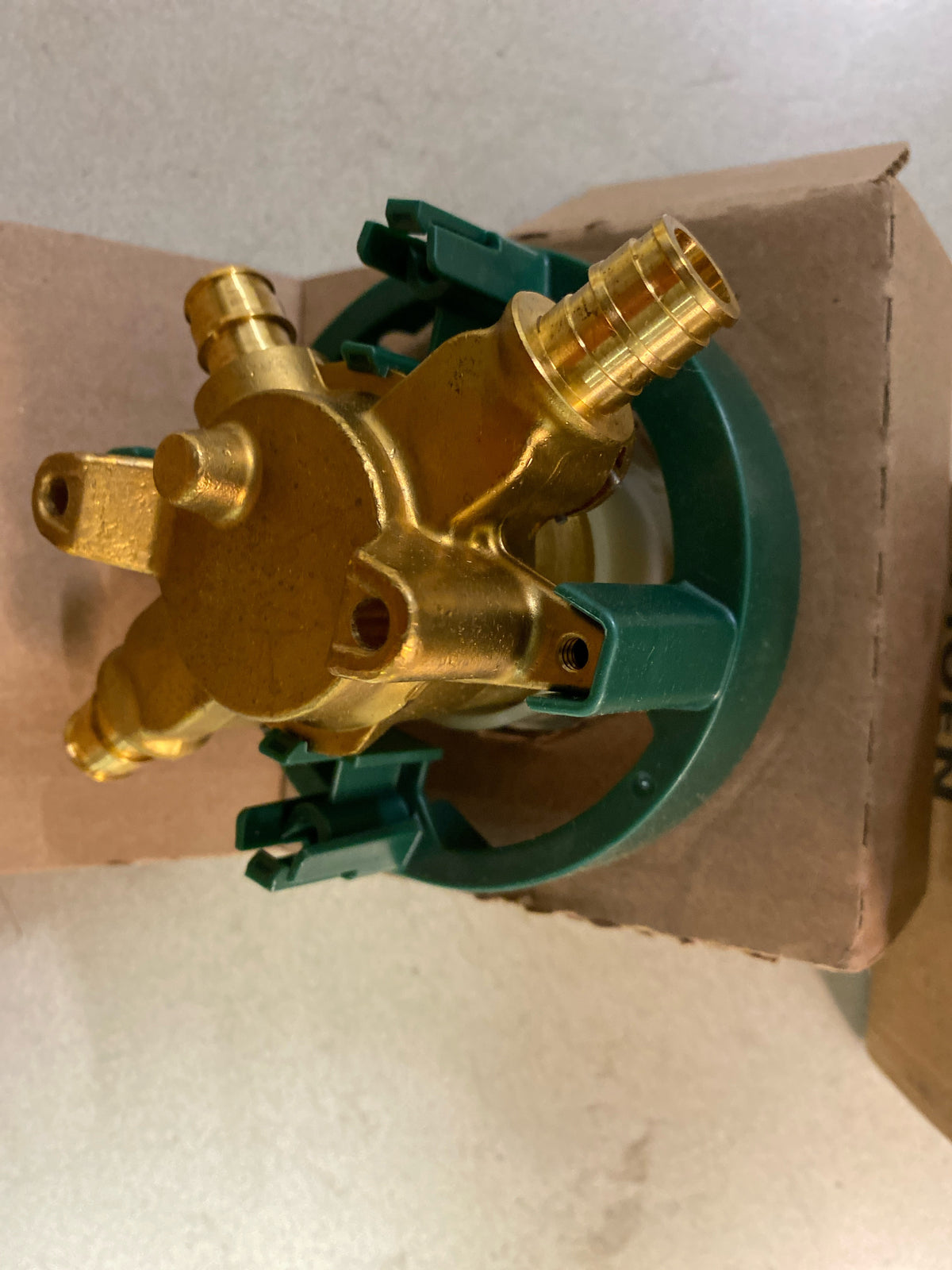 Moen U130CXS M-Core 3 Port Pressure Balanced 1/2" Cold Expansion PEX Shower Only Valve with Stops - N/A