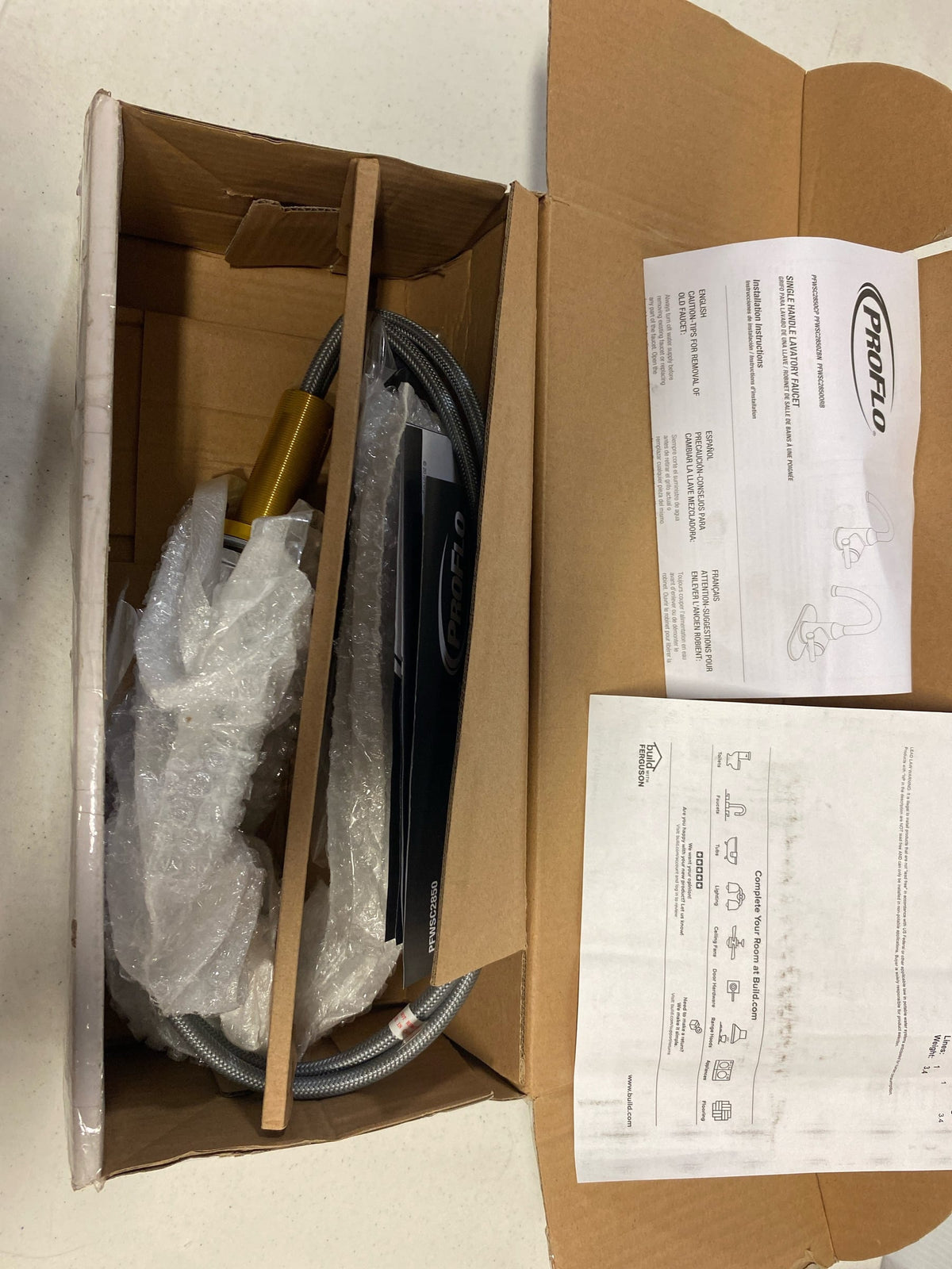PROFLO PFWSC2850 Willett 1.2 GPM Single Hole Bathroom Faucet - Chrome