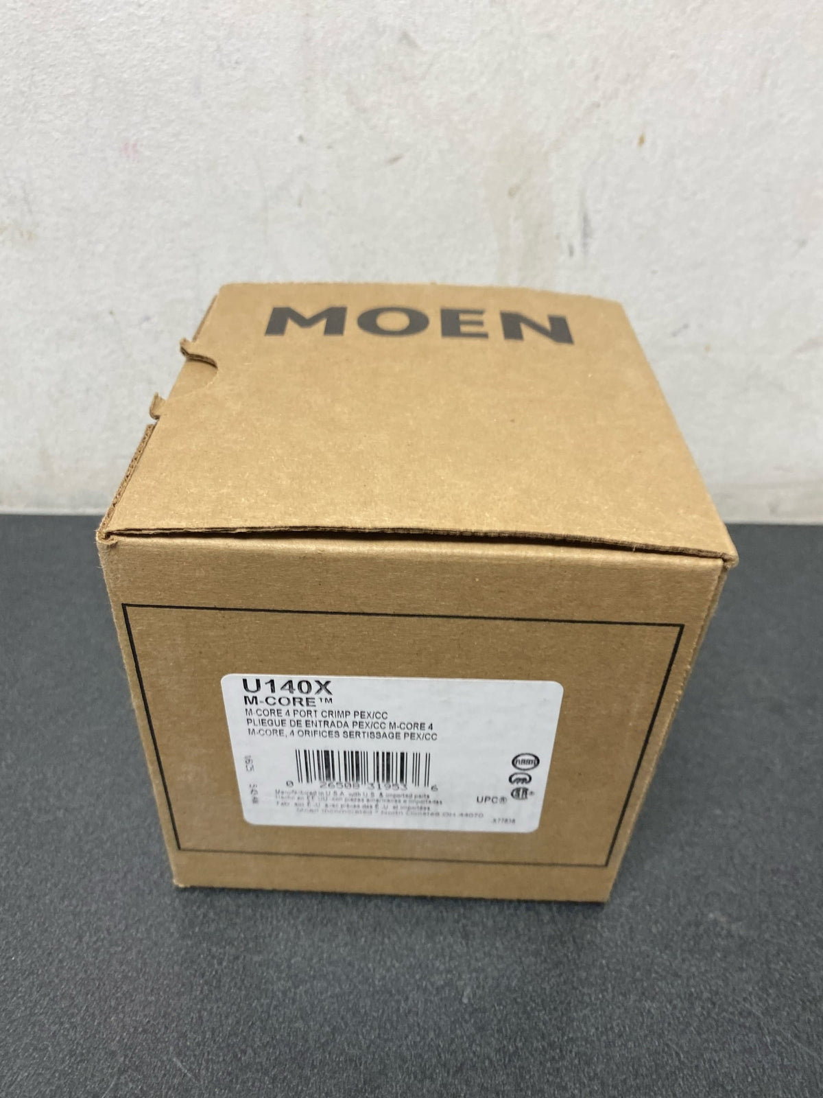 Moen U140X M-Core 4 Port Pressure Balanced 1/2" PEX Tub and Shower Valve - N/A