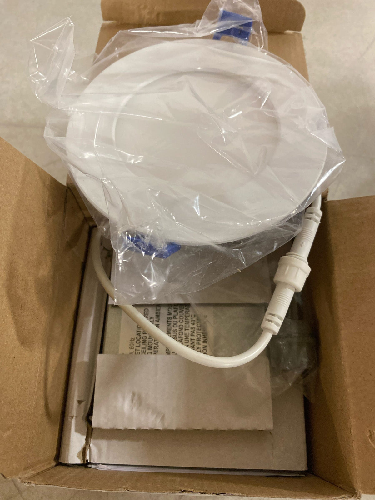 Kichler DLSL04R3090WHT LED Canless Recessed Light 4" Recessed Trim - IC Rated - 3000K - Textured White