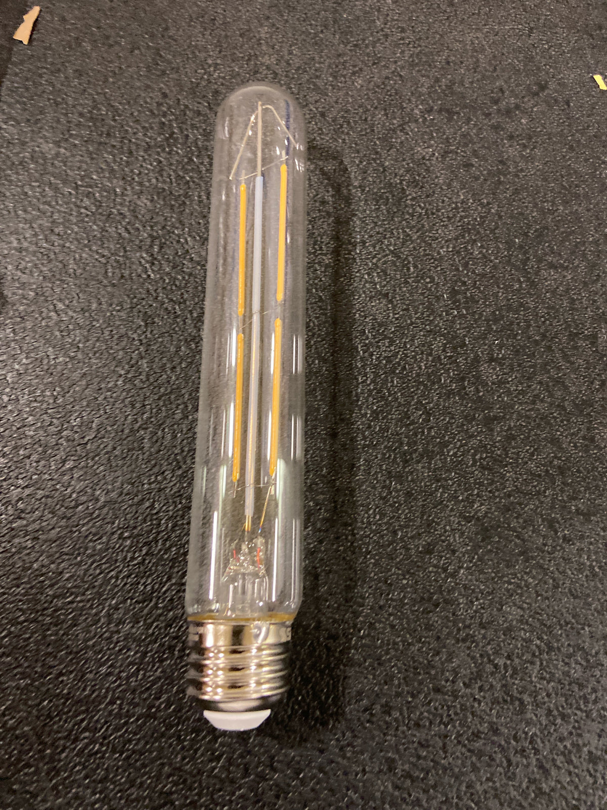 Satco Lighting S21355 8 Watt Vintage Edison Dimmable T9 Medium (E26) LED Bulb 7" Length - 800 Lumens , 3000K , and 90CRI - Clear
