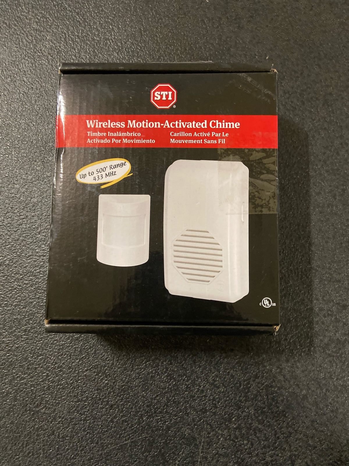 Safety technology international STI-3610 Wireless Motion Activated Chime with Receiver