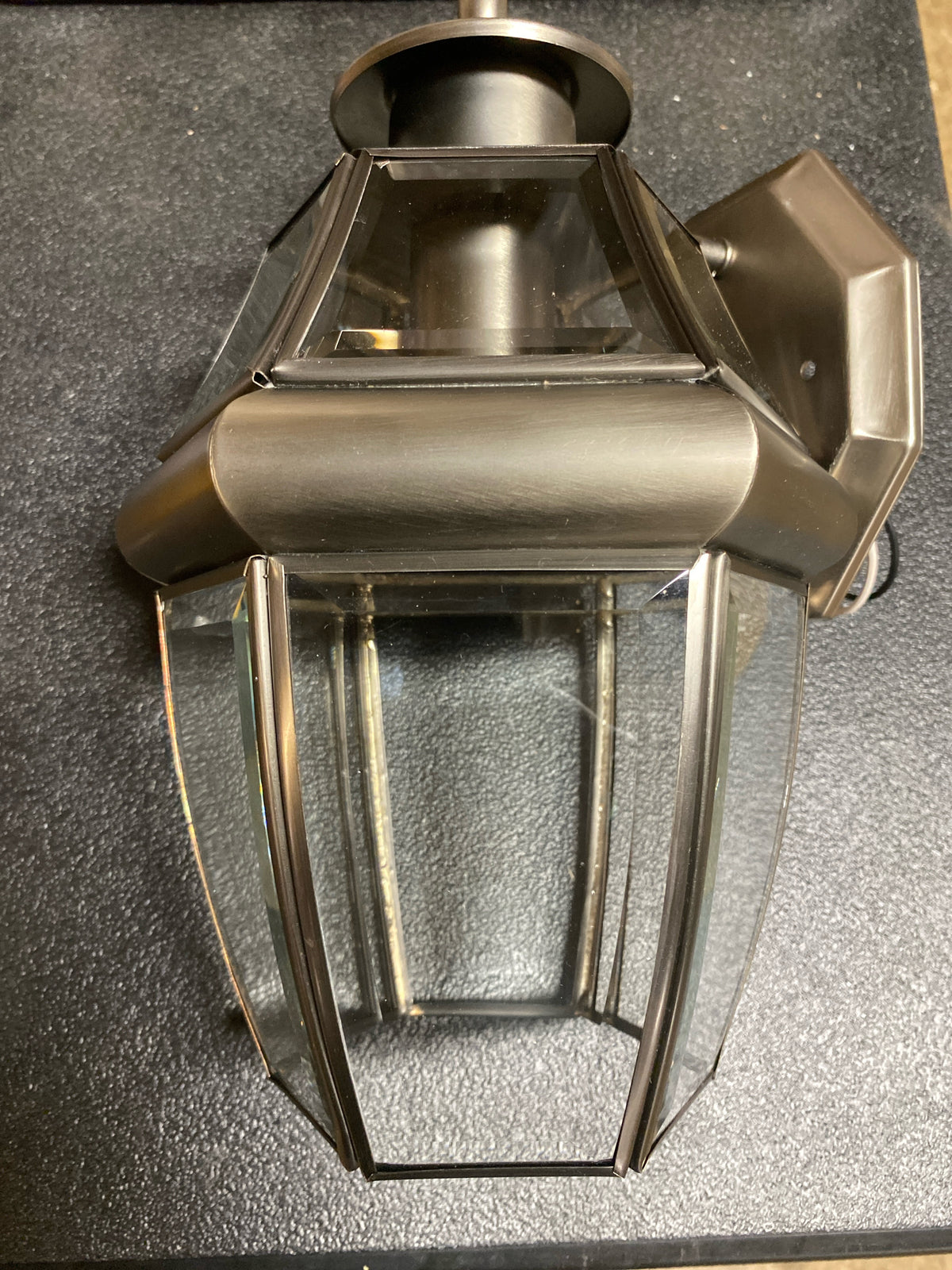 Generation Lighting Lancaster Wall Lantern in Antique Brushed Nickel