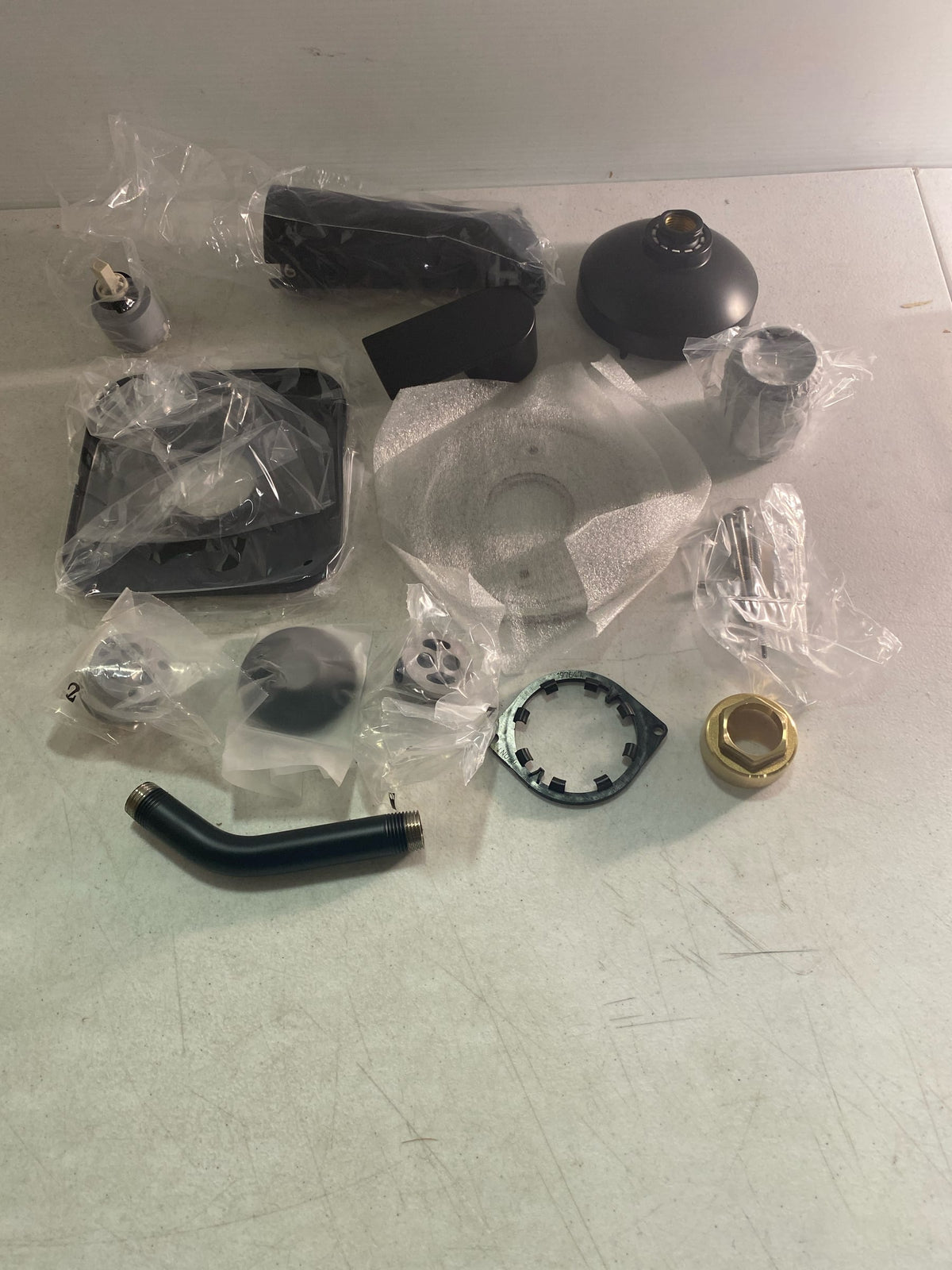 Moen UT2473EPBL Genta LX Tub and Shower Trim Package with 1.75 GPM Multi Function Shower Head - Matte Black