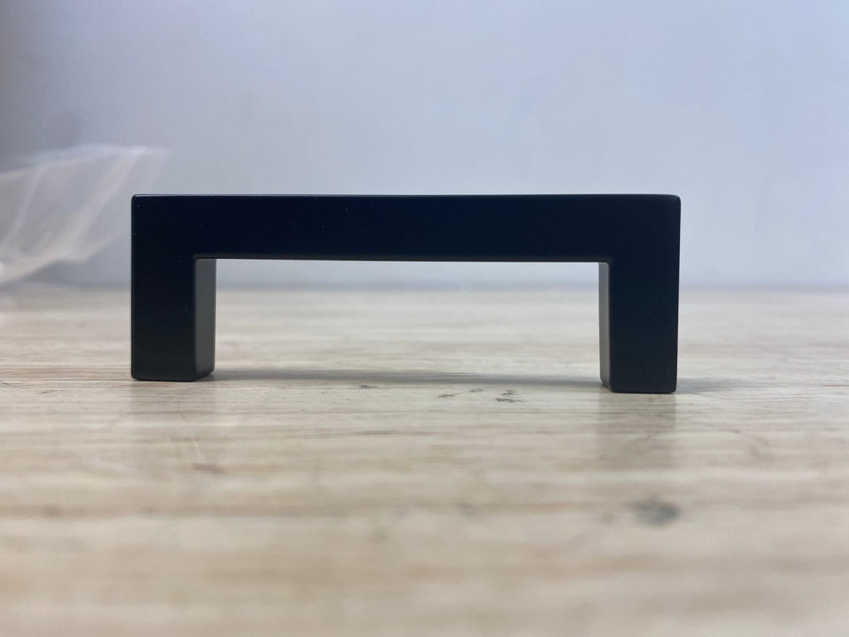 Amerock BP36578FB Monument 3 Inch Center to Center Handle Cabinet Pull - Matte Black