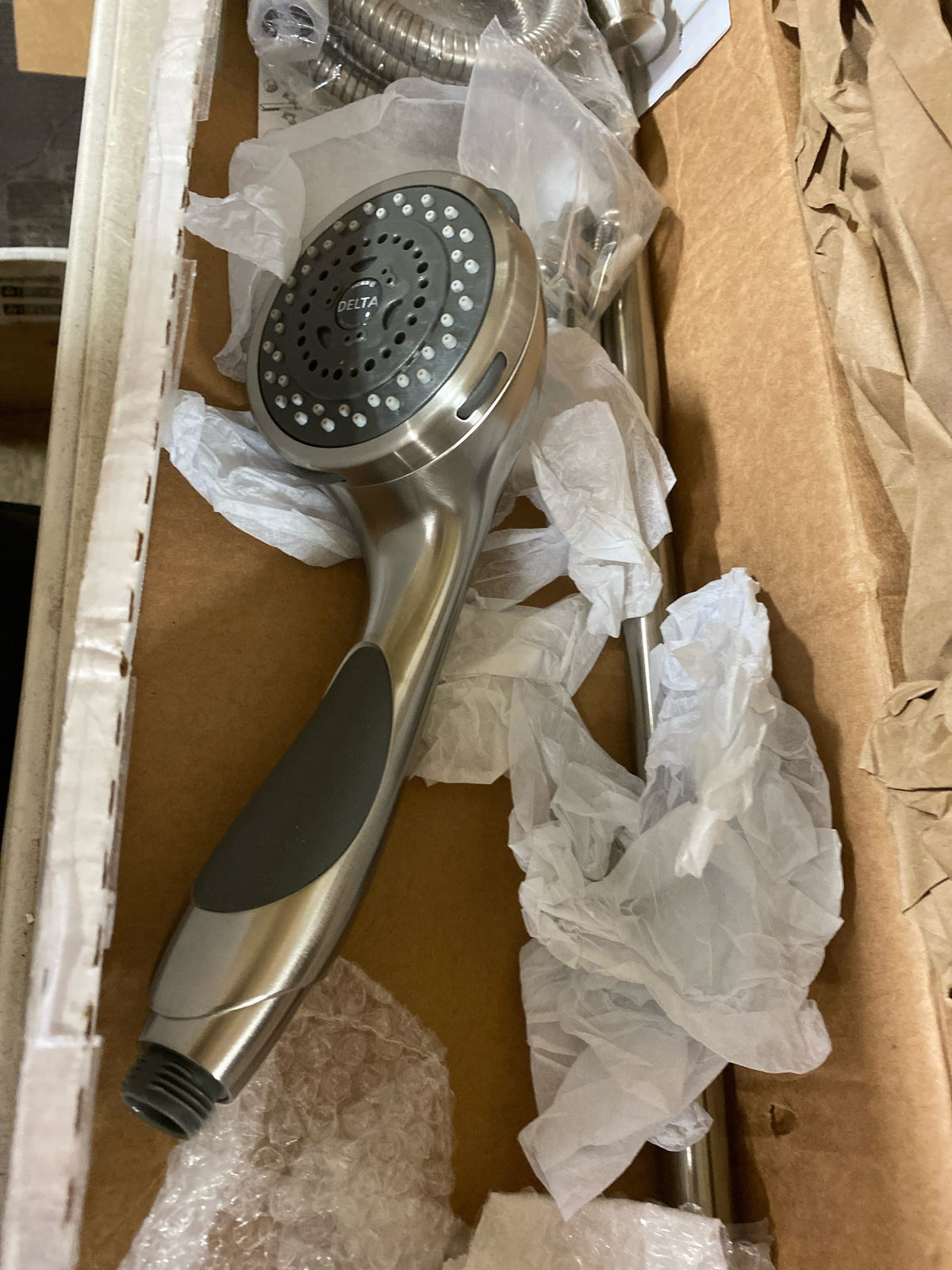 Delta 57014-SS 2.5 GPM Hand Shower Package with Touch-Clean Technology - Brilliance Stainless