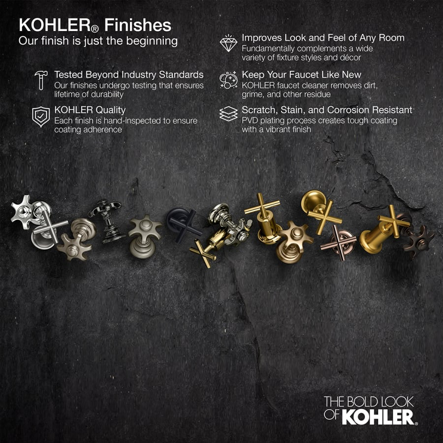 Kohler 5-3/8" Wall Mounted Shower Arm and Flange