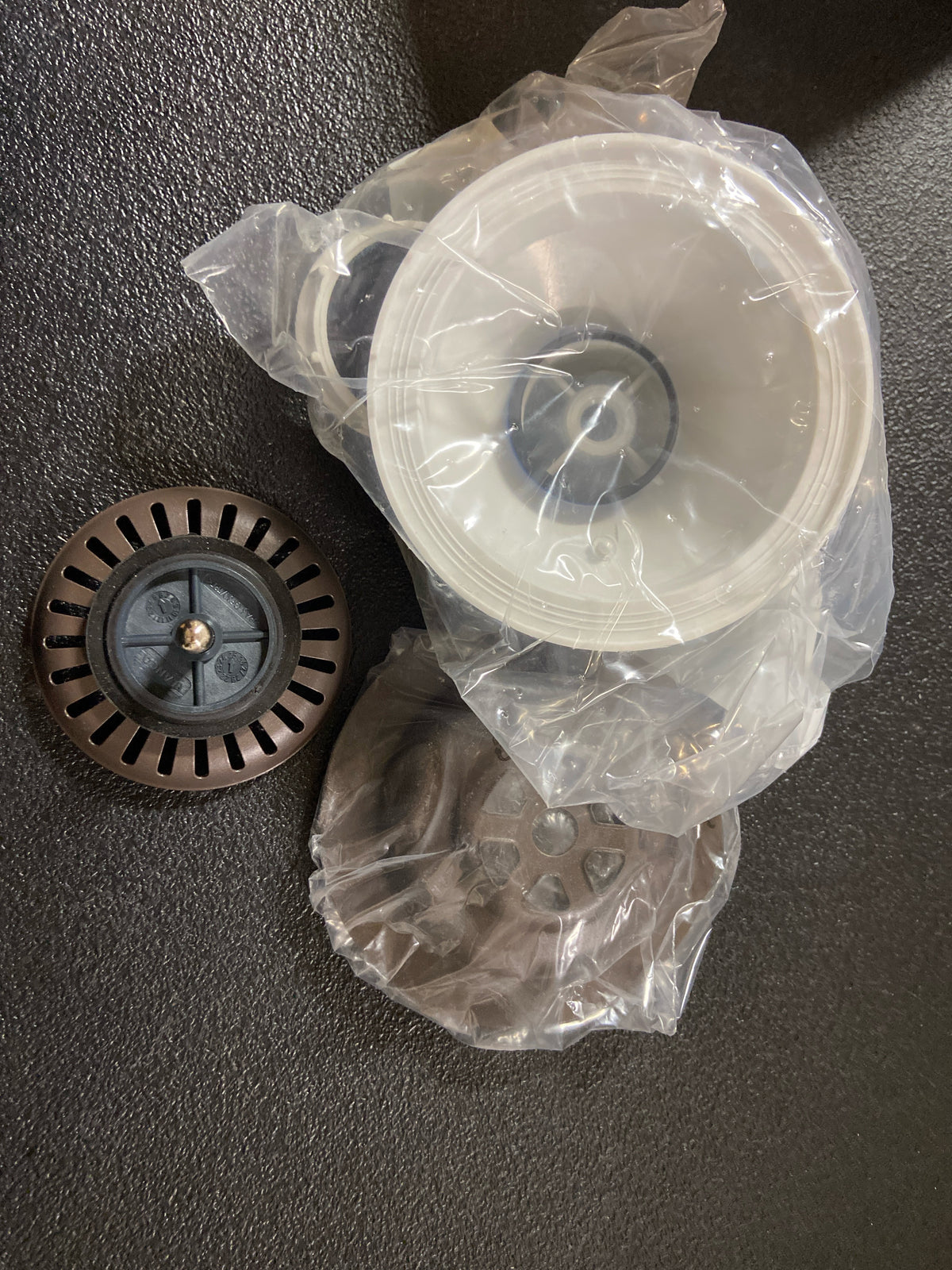 Blanco 240321 3.5 in. Metal Basket Strainer Drain Assembly in Cafe