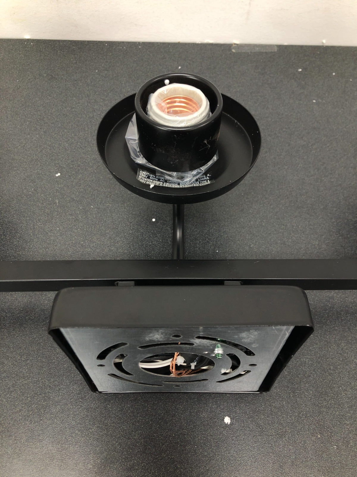 Capital Lighting 139132MB-496 3 Light 10-1/2" Tall Bathroom Vanity Light with Clear Seedy Glass Shades - Matte Black