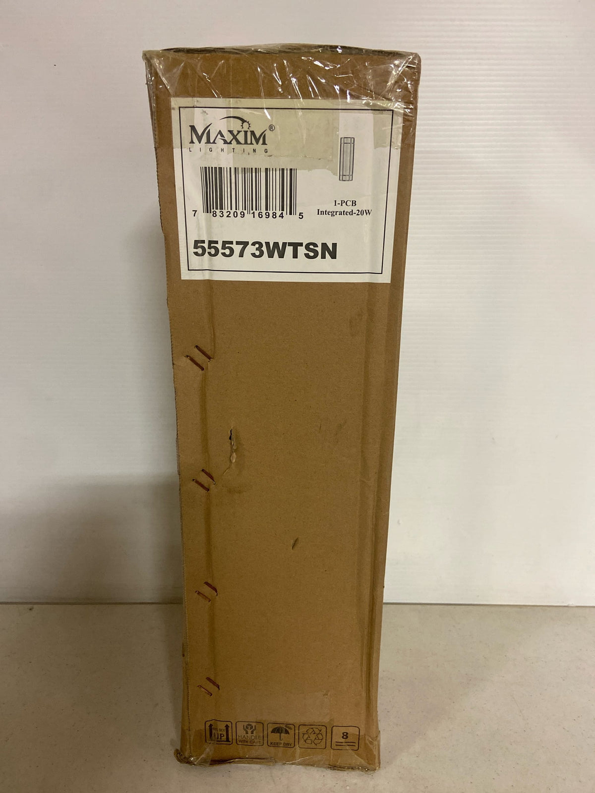 Maxim 55573WTSN Moon Ray 18" LED Wall Sconce - Satin Nickel