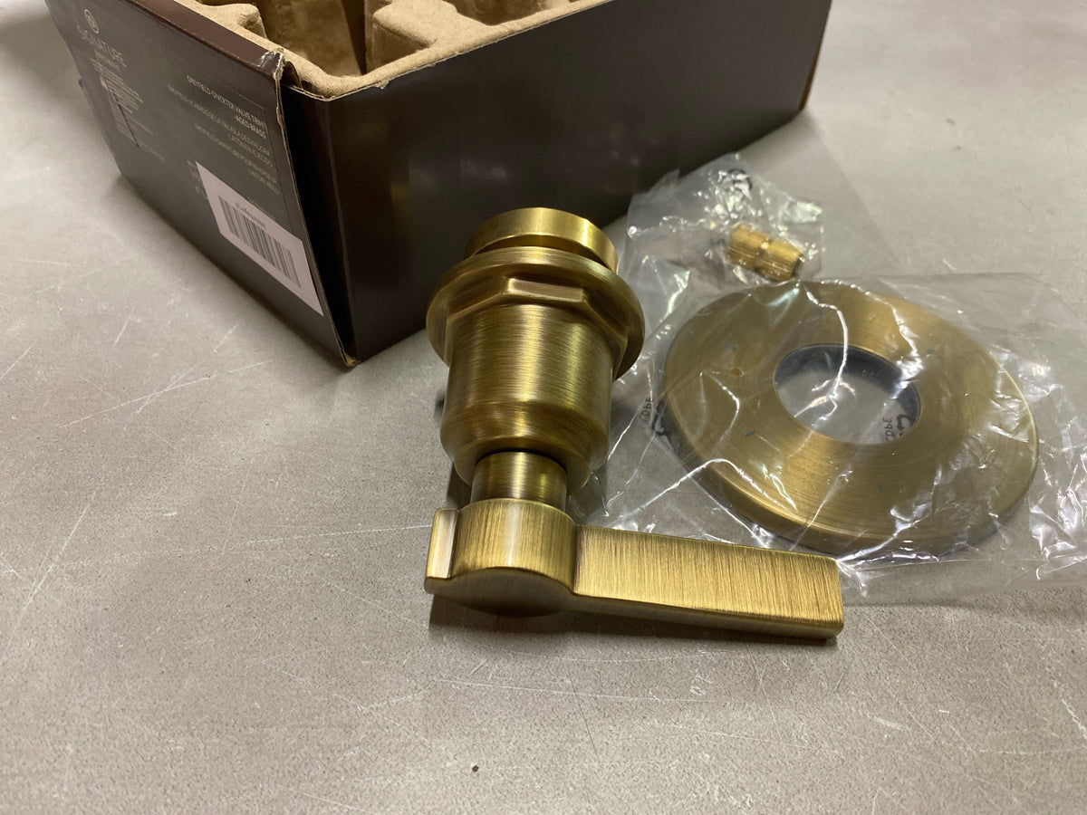 Signature Hardware 948901-LV Greyfield 6 Function Diverter Valve Trim - Less Valve - Aged Brass
