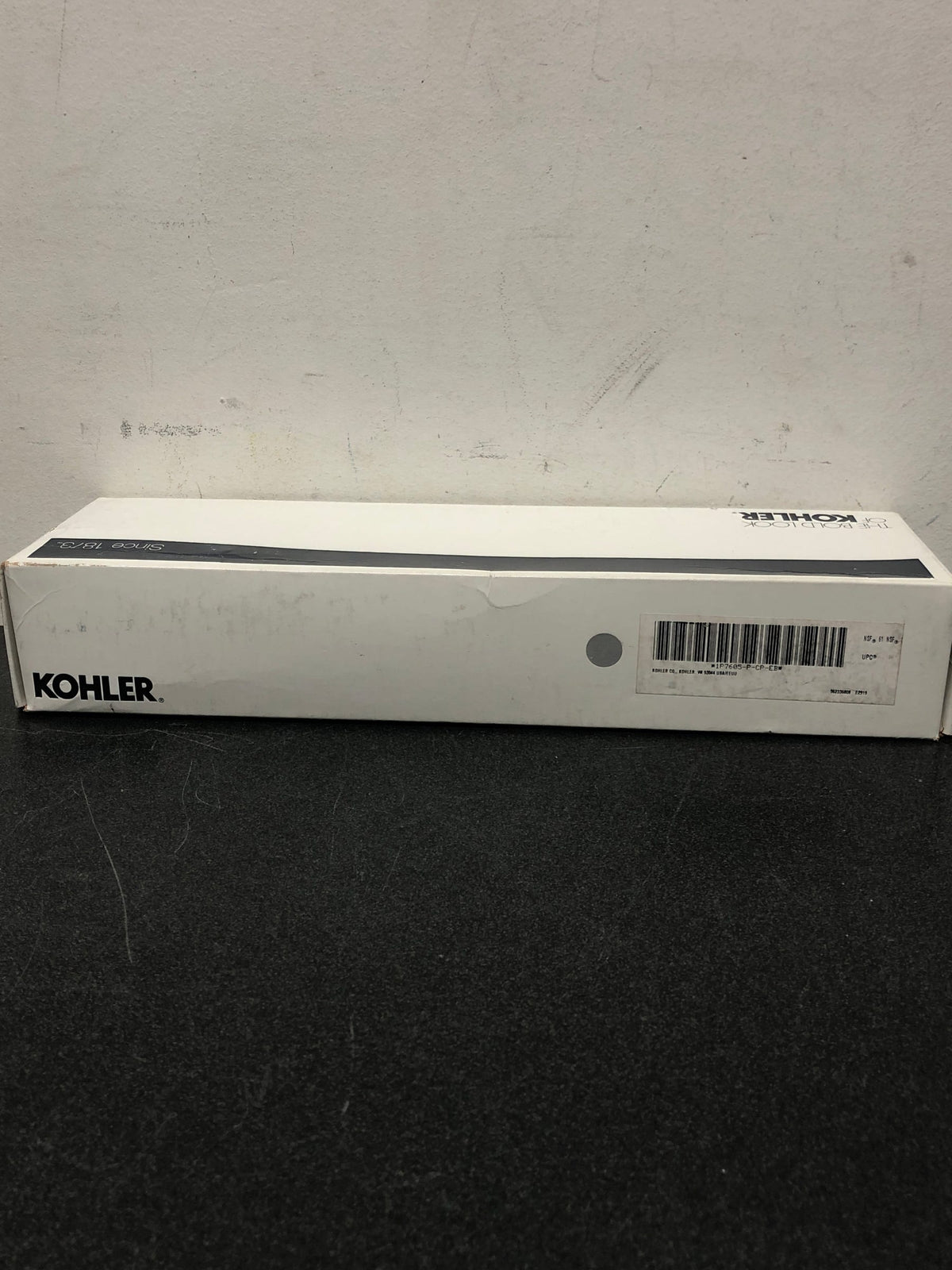 Kohler K-7605-P-CP 3/8" NPT Water Supply Angle Stop Valve - Polished Chrome
