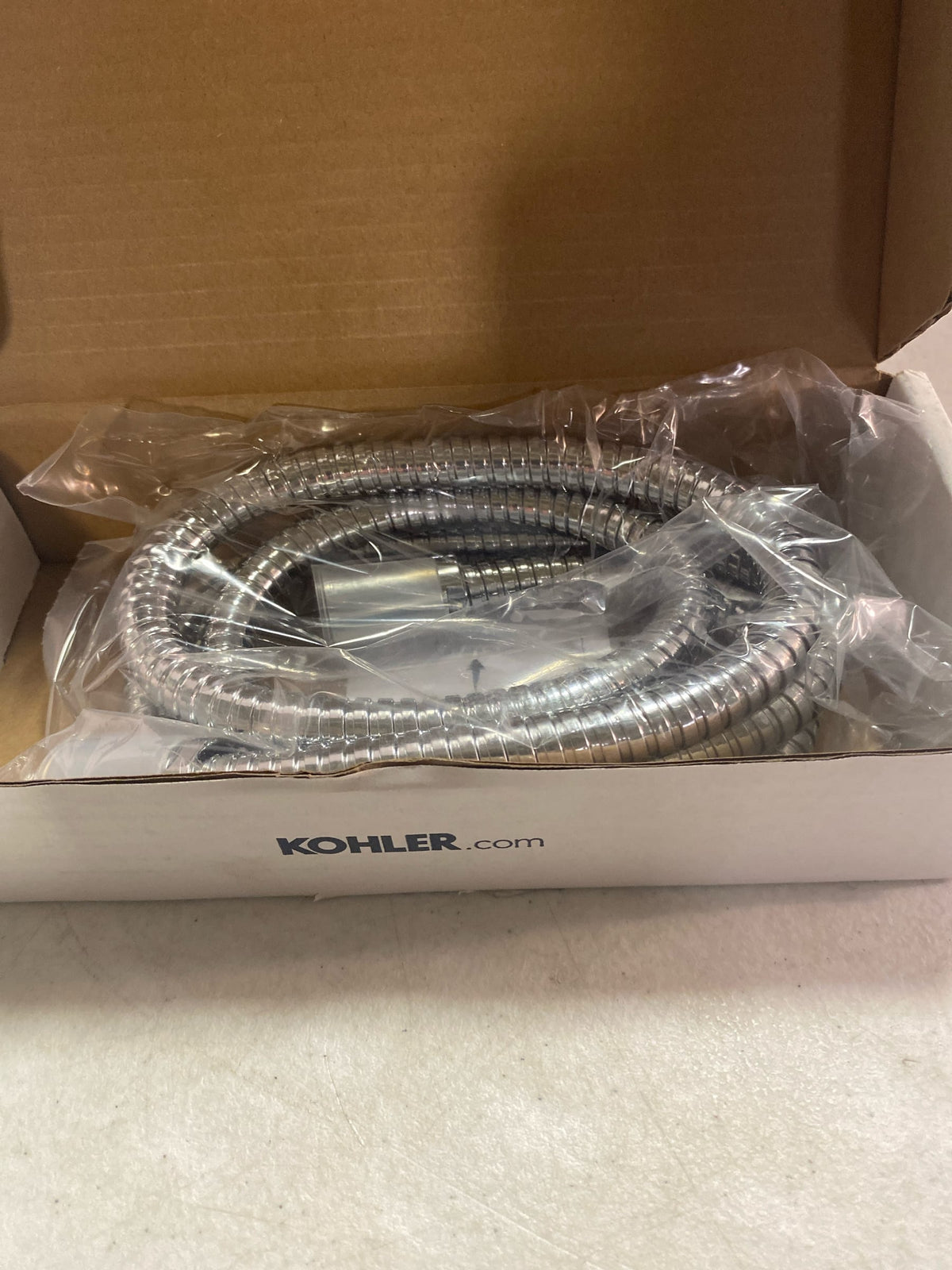 Kohler K-9514-CP MasterShower 60" Hand Shower Hose with Swivel Base - Polished Chrome