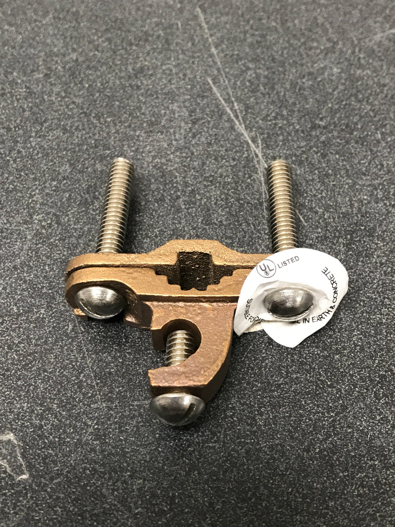3/8 - 1 in. Bronze Lay-In Ground Clamp