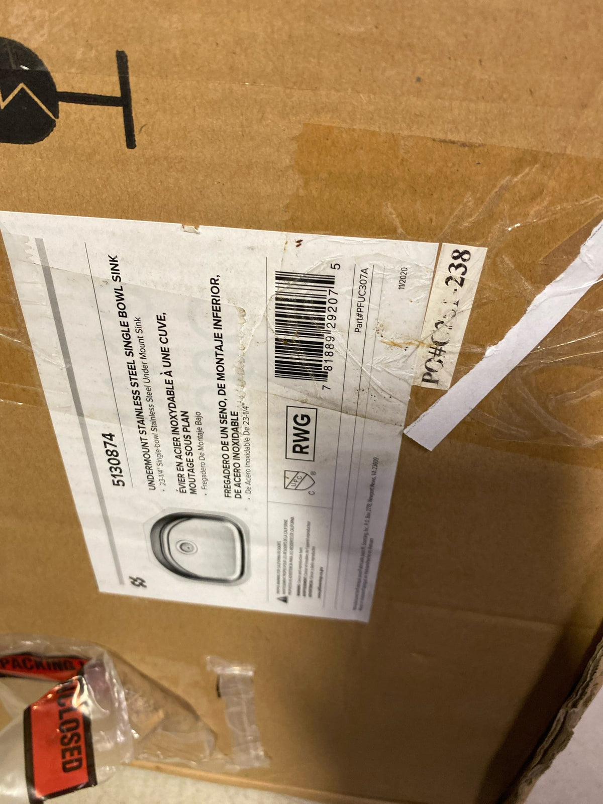 PROFLO PFUC307A Plomosa 23-3/16" Undermount Single Basin Stainless Steel Kitchen Sink - Stainless Steel