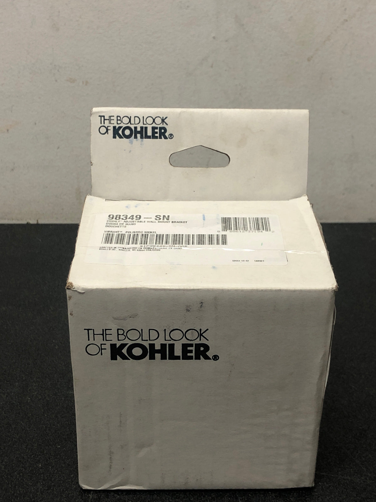 Kohler K-98349-SN Exhale Adjustable Wall Bracket - Vibrant Polished Nickel