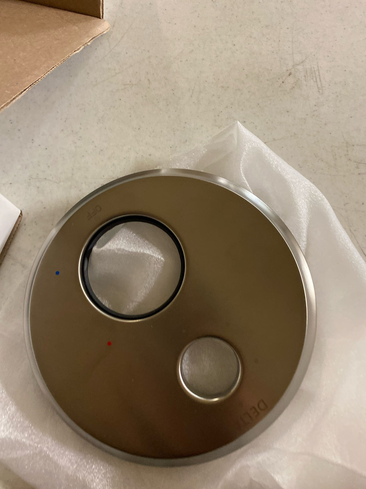 Delta RP100946SS Tetra Escutcheon Plate - Brilliance Stainless
