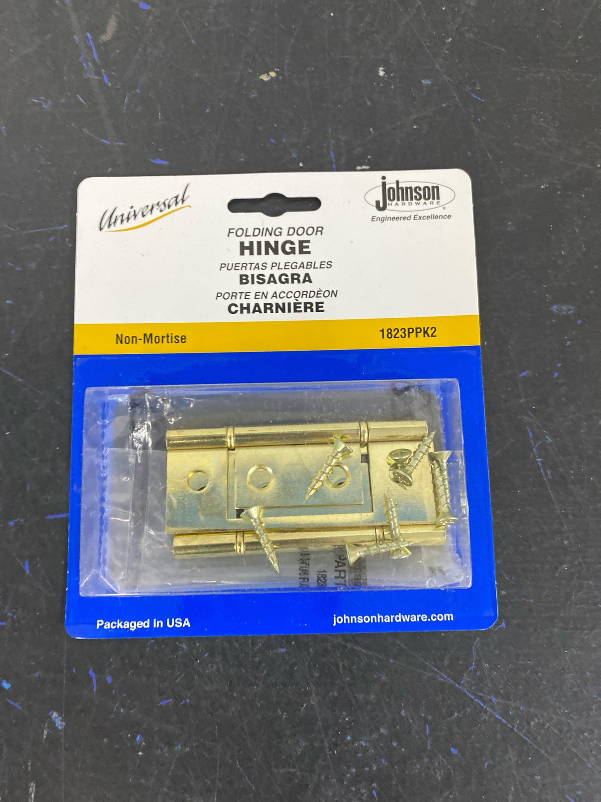 LE JOHNSON 1823PPK2 Bi-Fold Hinge Flap Inset