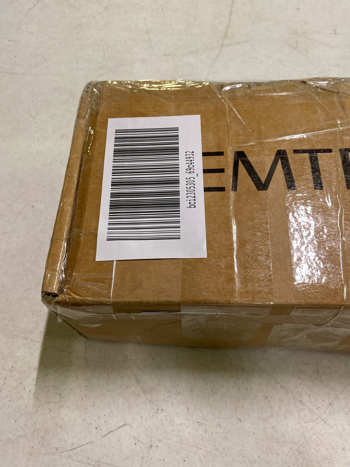 Emtek 8442US26 Stretto Modern Rectangular Single Cylinder 1.125" Lock with Turn Piece from 8440 Series - Polished Chrome
