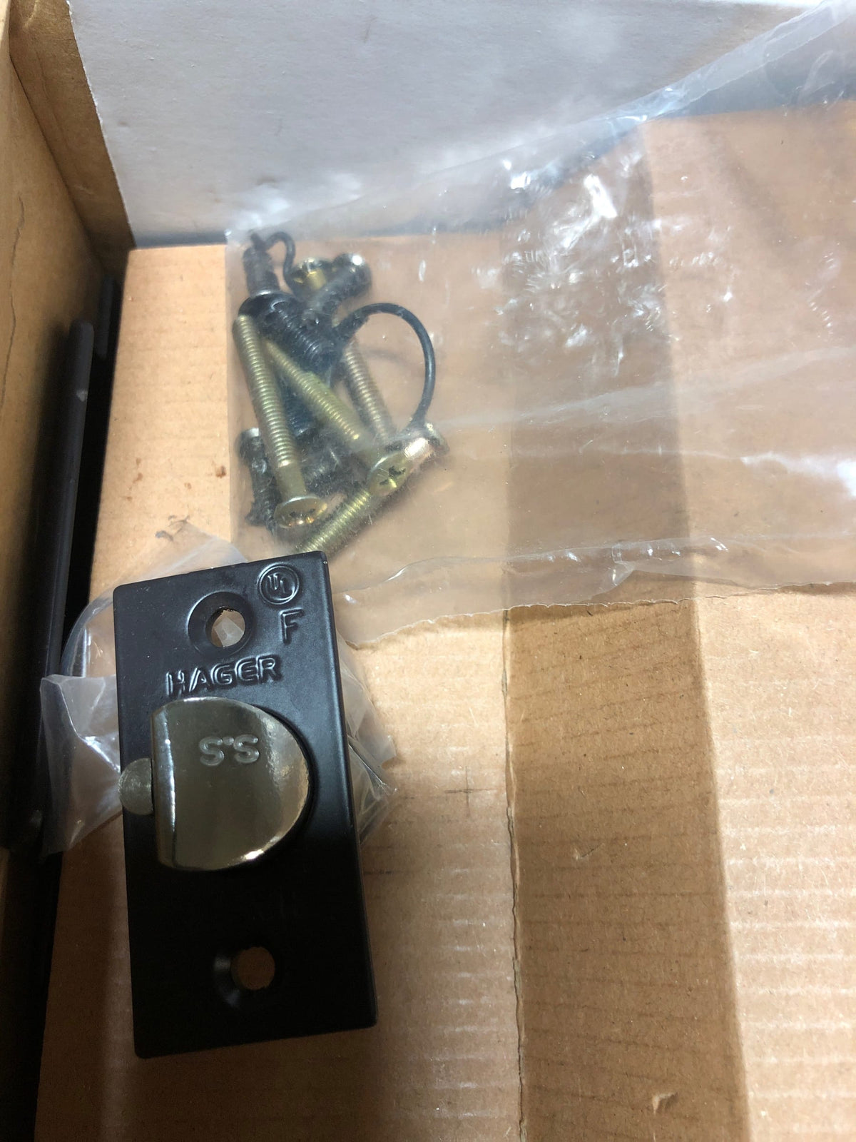 Hager 129012 2525 2-3/4" US10B ARC ASA - Exit (F111) Oil Rubbed Bronze