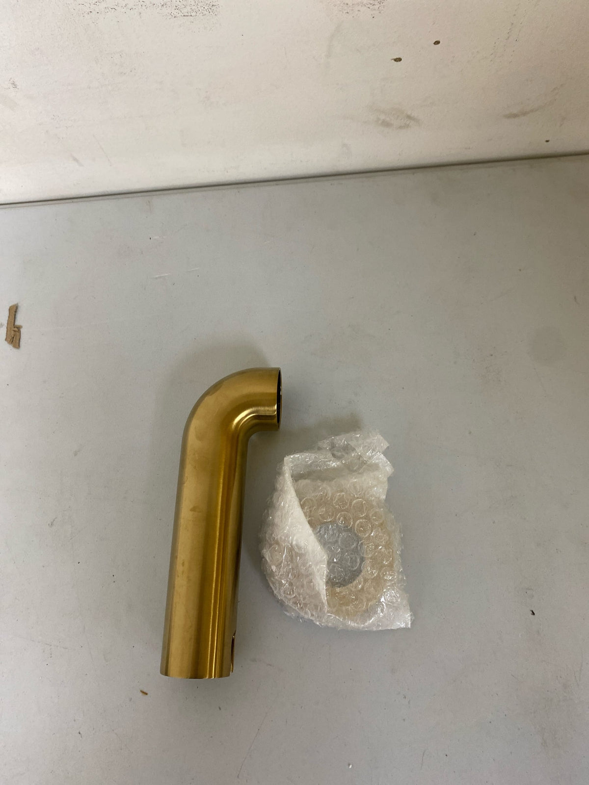 Signature Hardware SHTS73BG Lexia 6-7/8" Integrated Diverter Tub Spout - Brushed Gold