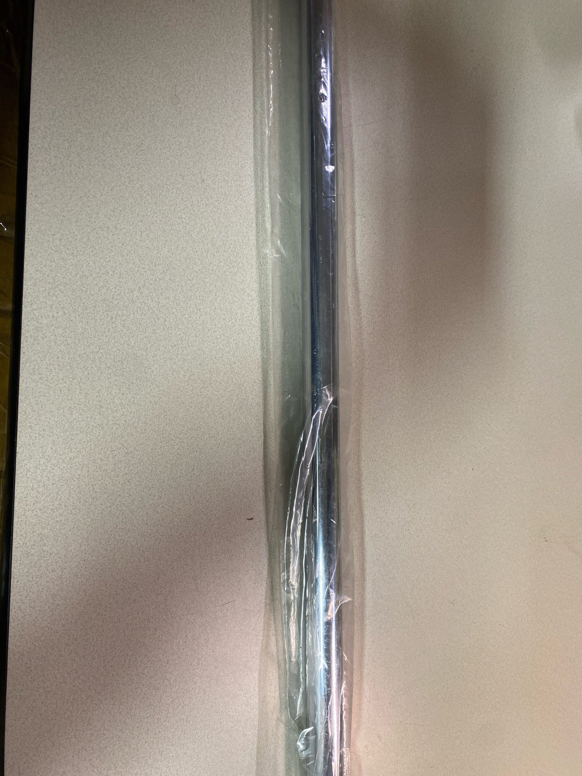 Signature Hardware SH555001CP 48" Straight Brass Shower Rod Chrome