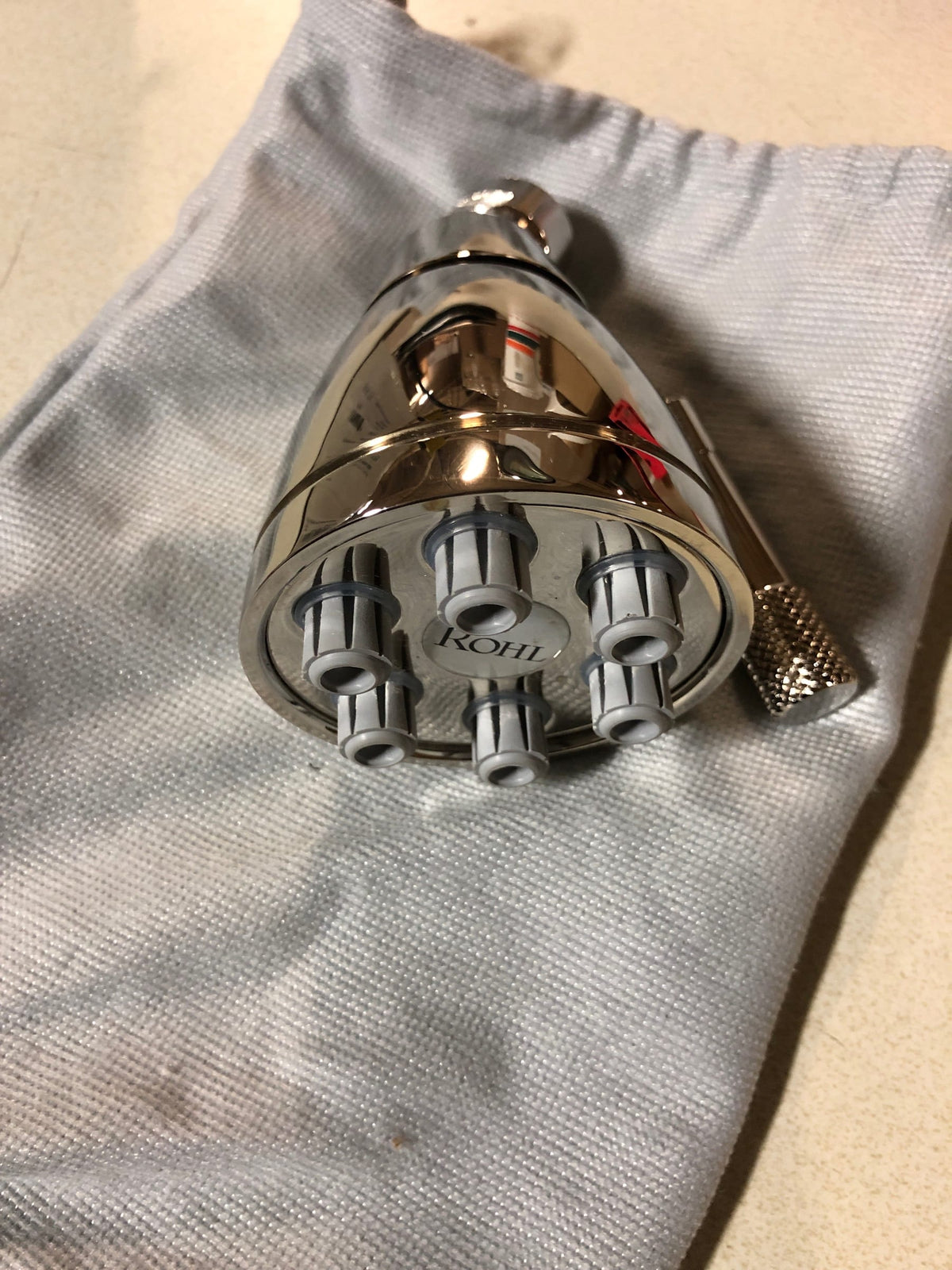 Rohl MB0190APC Graceline 1.8 GPM Single Function Rain Shower Head - Polished Chrome