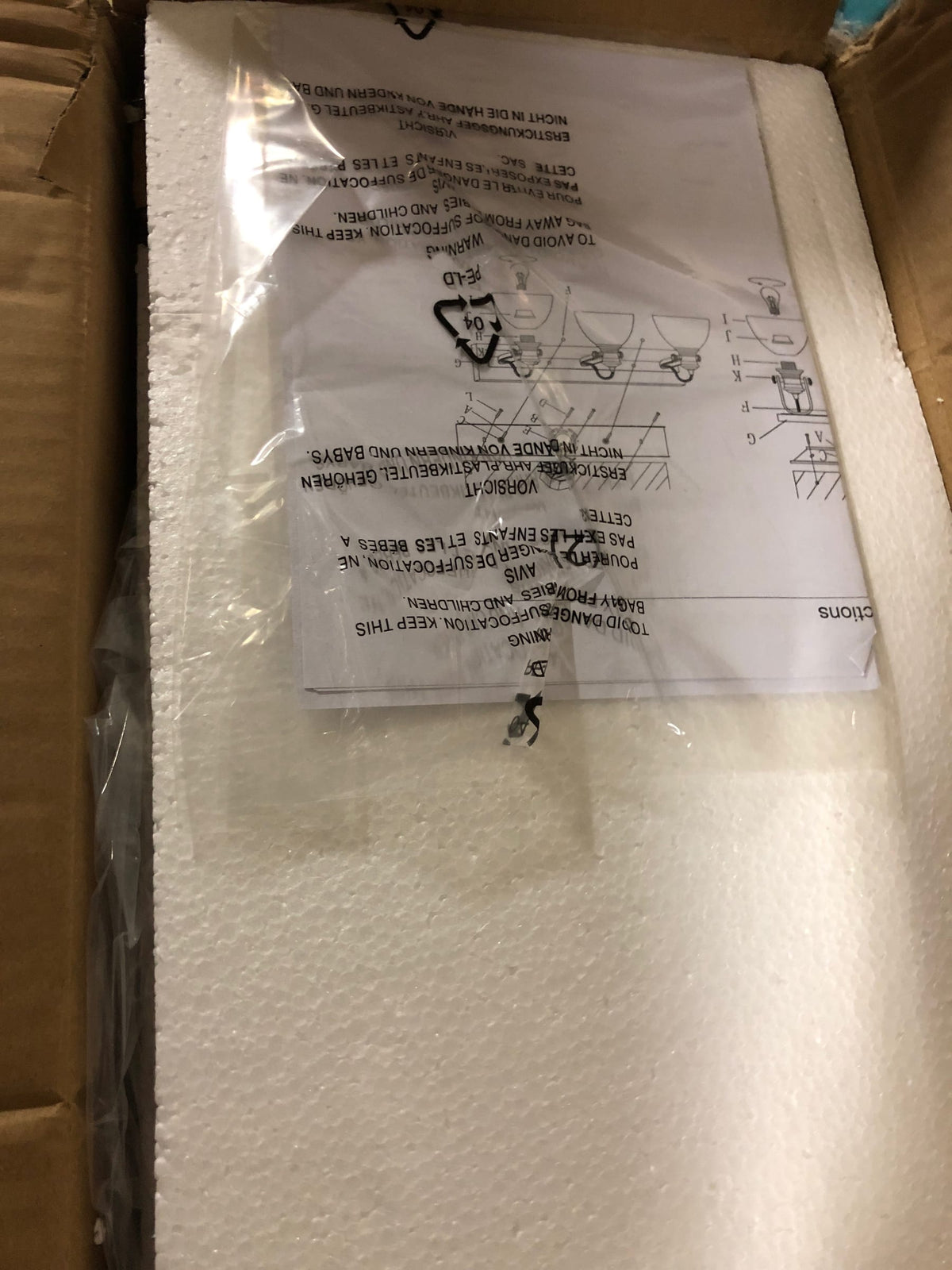 Golden Lighting 3118-4SF SD Hines 4 Light 35"W Semi-Flush Linear - Black