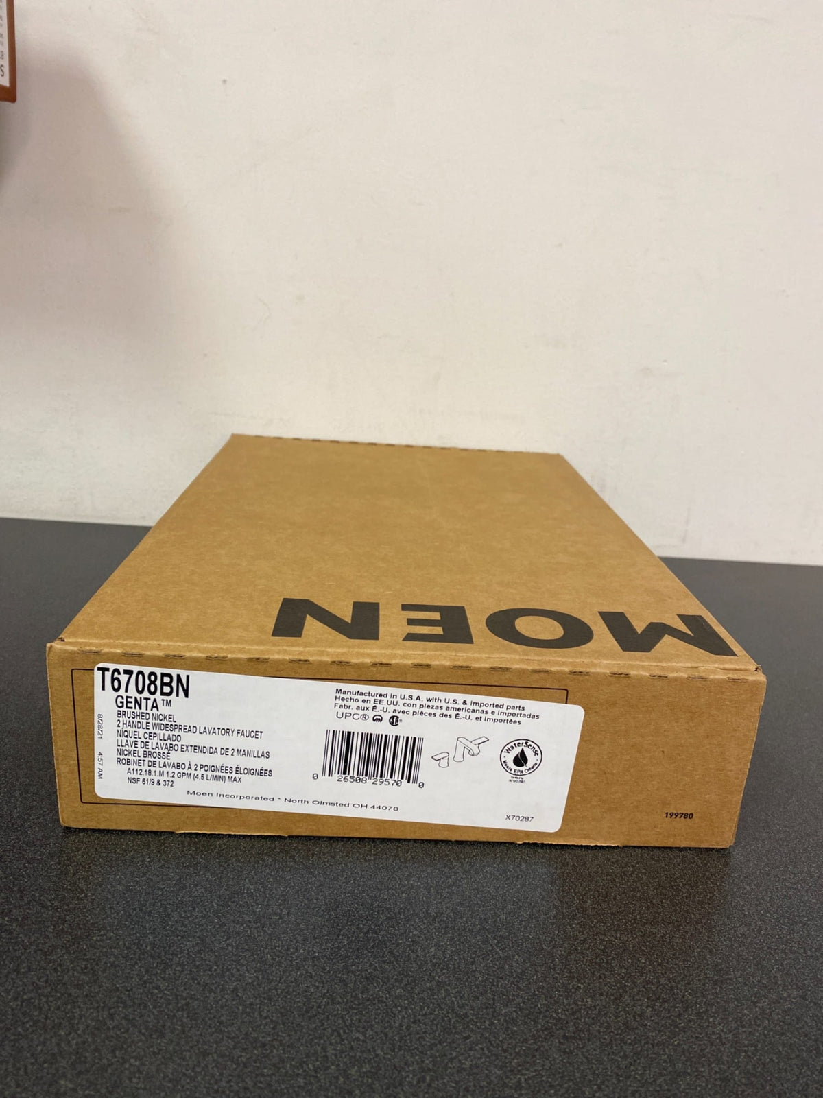 Moen Genta LX 1.2 GPM Widespread Bathroom Faucet with Pop-Up Drain Trim - Less Valve