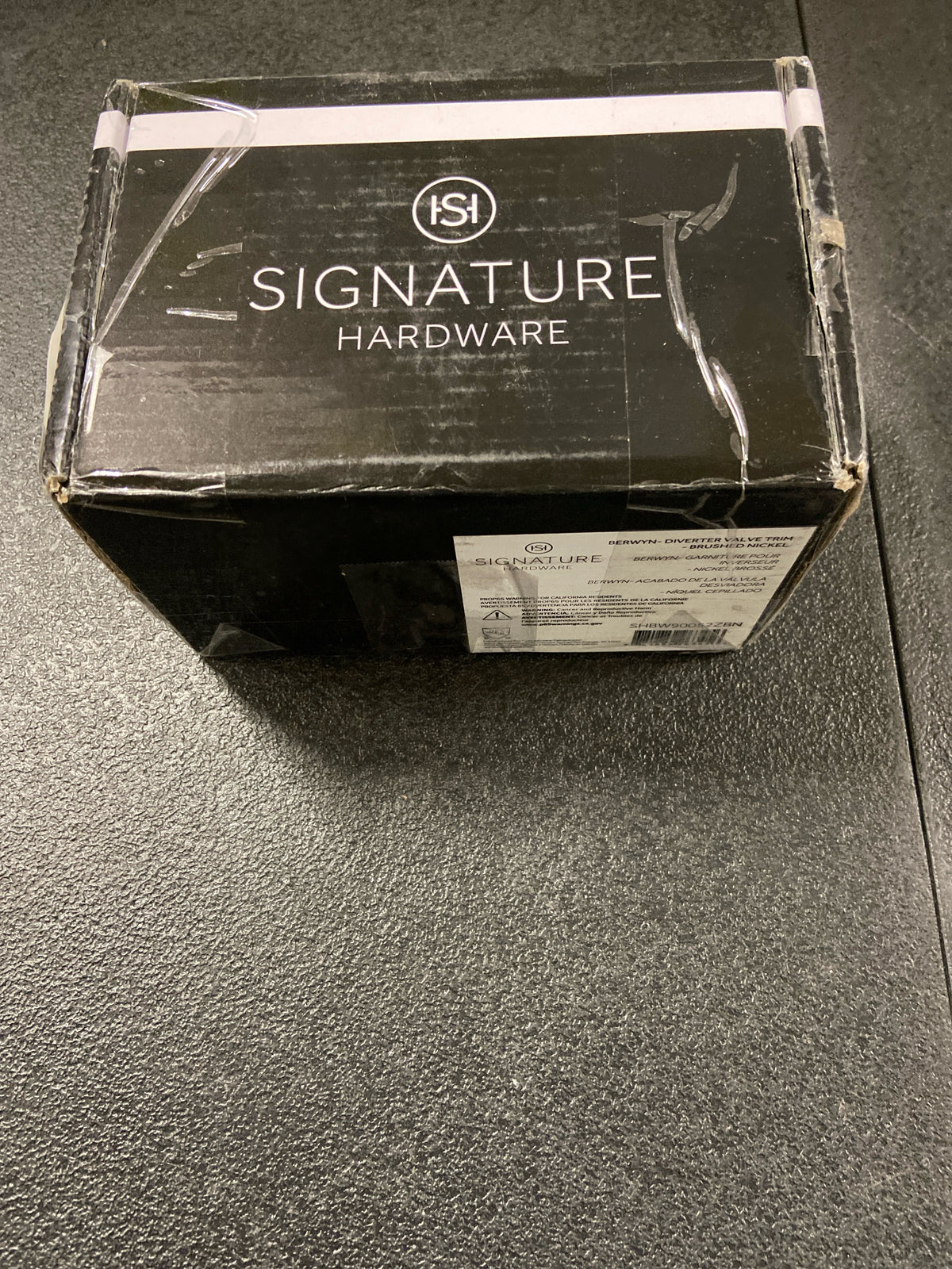 Signature Hardware SHBW90052ZBN Berwyn Single Handle 3 Function Diverter Valve Trim - Less Valve - Brushed Nickel